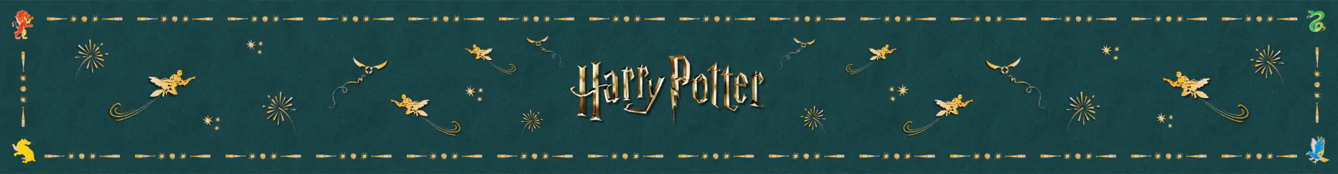 Harry Potter figuren banner