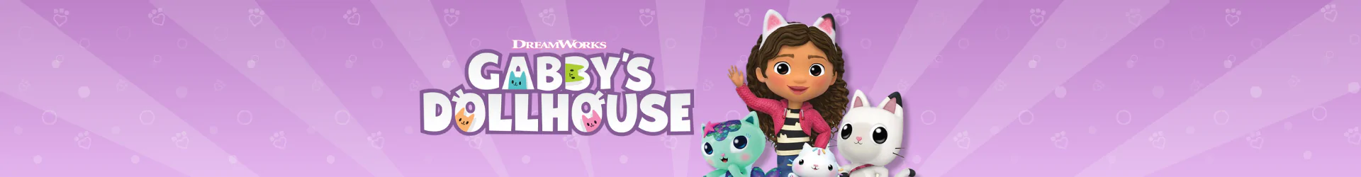 Gabbys Dollhouse snack behälter banner