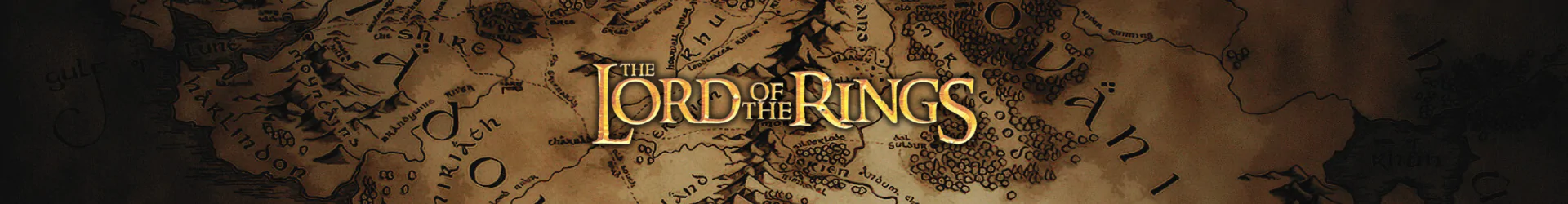 Lord of the Rings Produkte banner