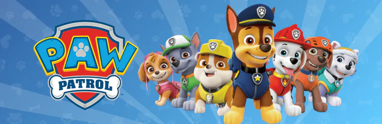 PAW Patrol puzzles banner mobil