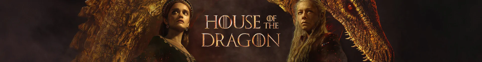 House of the Dragon lampen banner