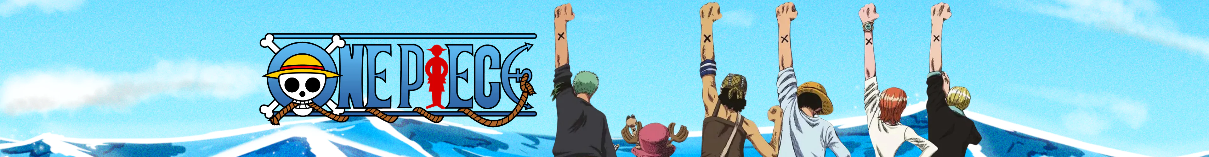 One Piece aufkleber banner