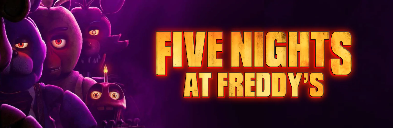 Five Nights at Freddy's figuren banner mobil