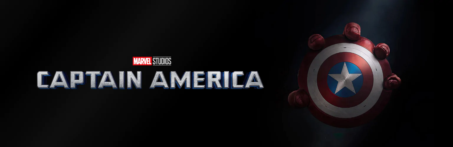 Captain America repliken banner mobil