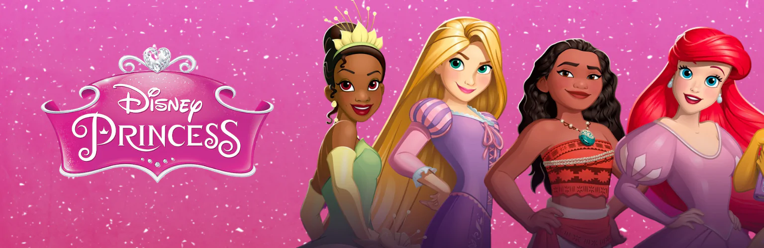 Disney Princess spiele banner mobil