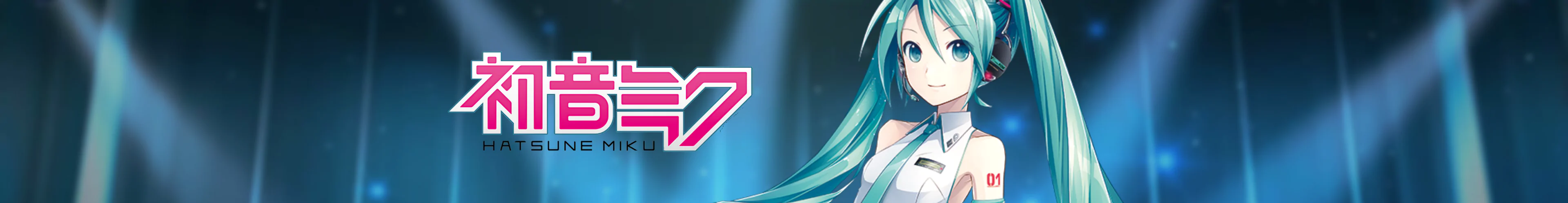 Vocaloid Hatsune Miku figuren banner