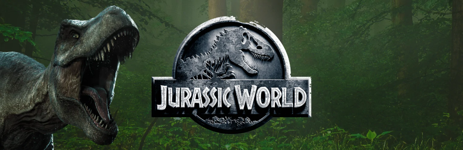 Jurassic World regenschirme banner mobil