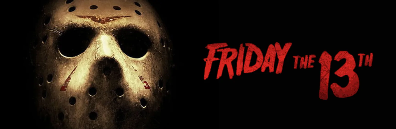 Friday the 13th lampen banner mobil