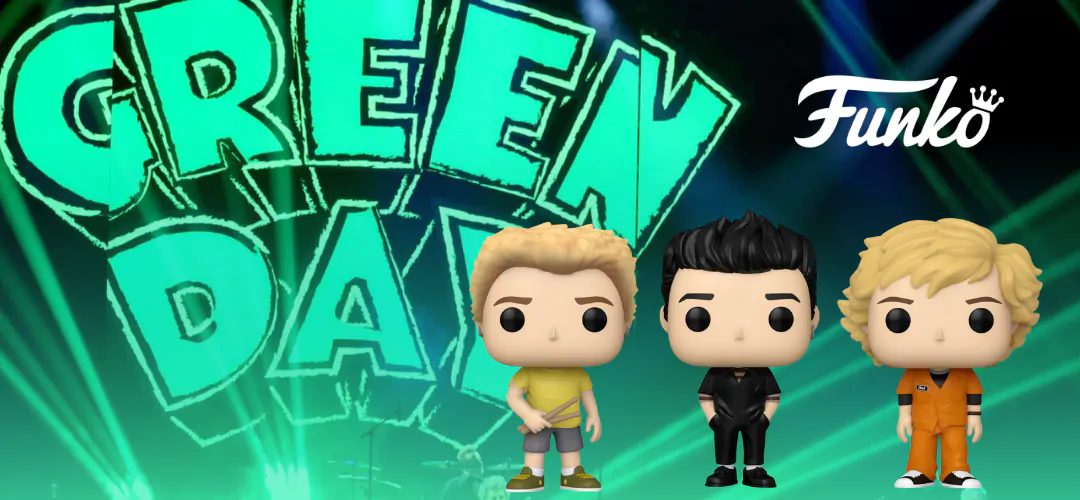 Die neuen Green Day Funko Pop!-Figuren sind da! banner