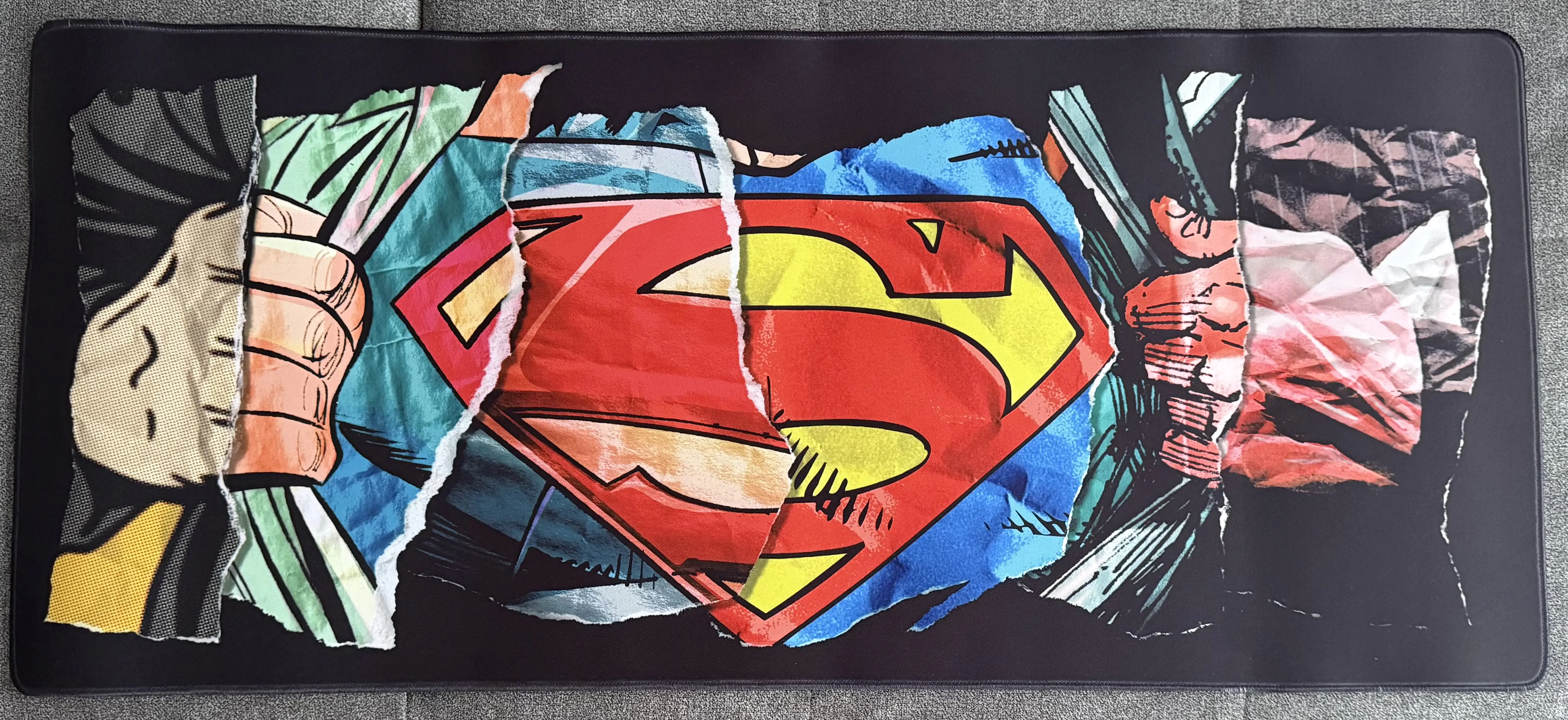 Superman Schreibtischunterlage Produktfoto
