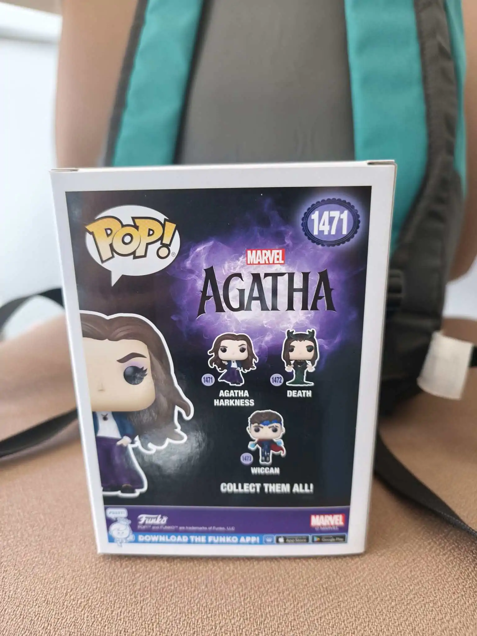 Agatha Funko POP! Marvel Vinyl Figur Agatha 9 cm Produktfoto