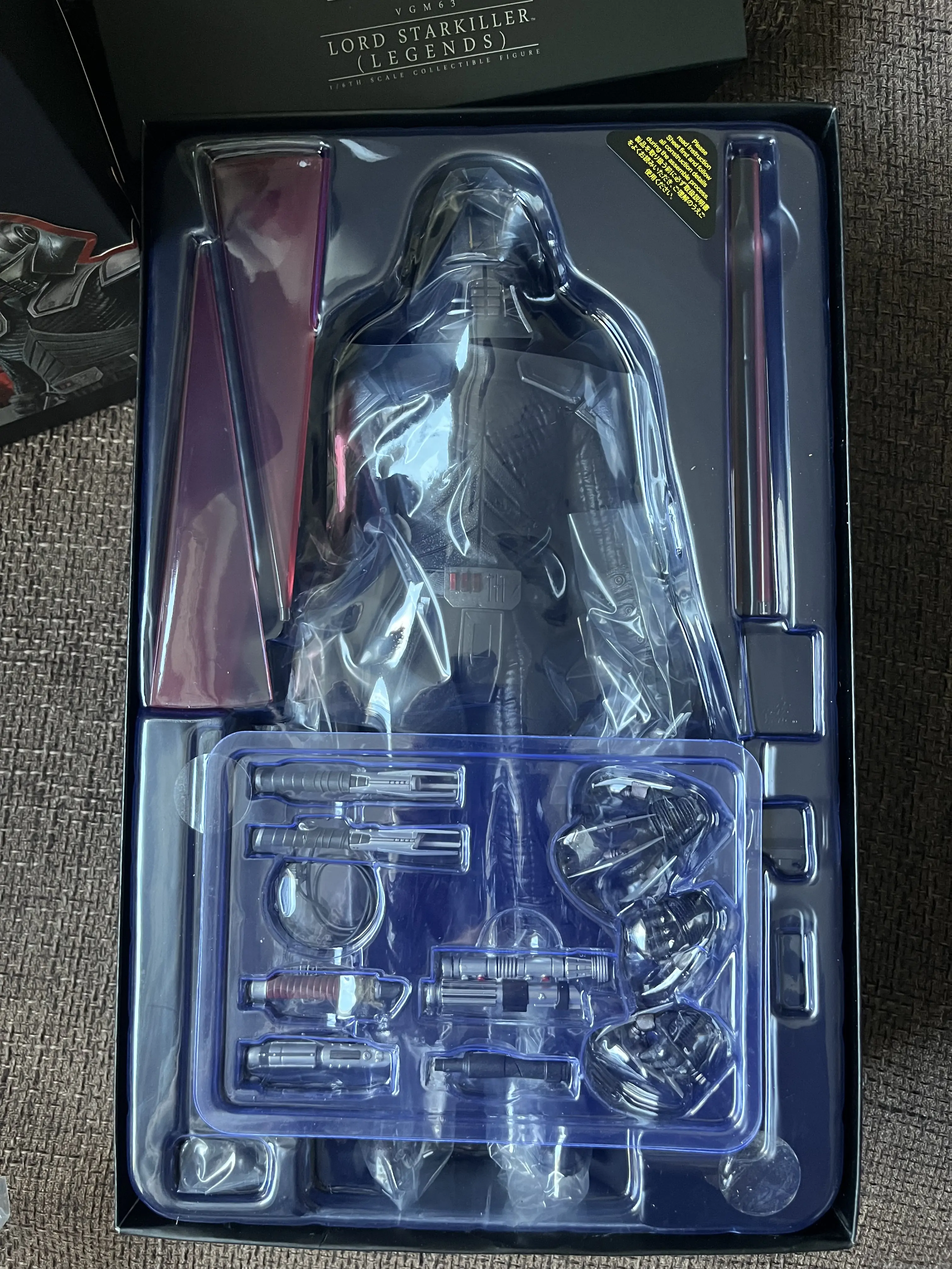 Star Wars Legends Videogame Masterpiece Actionfigur 1/6 Lord Starkiller 31 cm Produktfoto