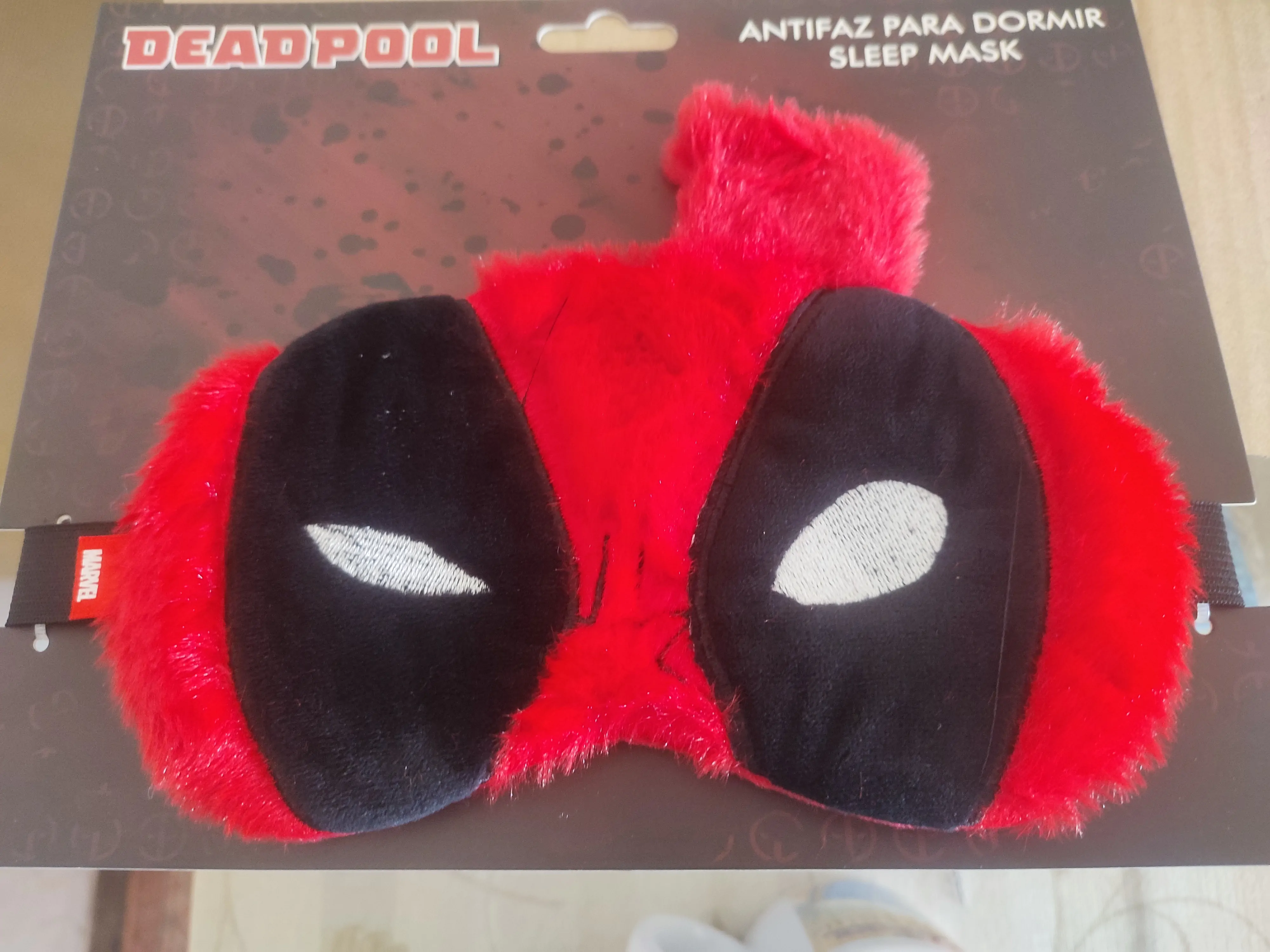 Marvel Deadpool erwachse Nachtmaske Produktfoto