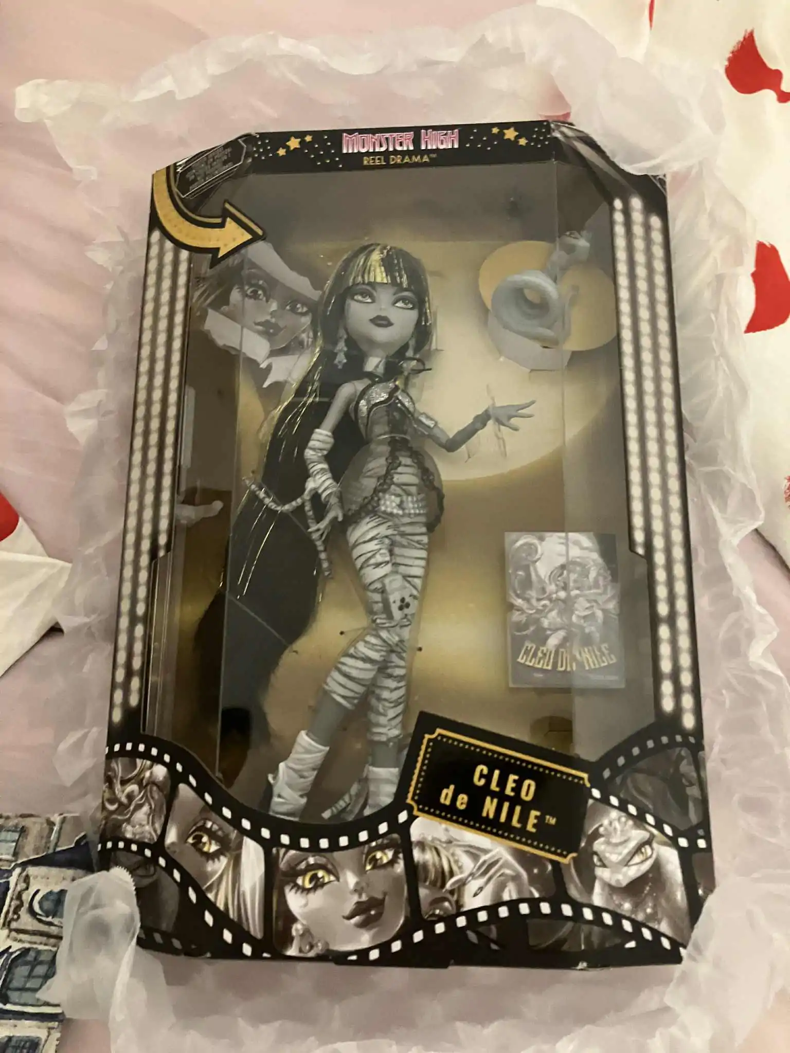 Monster High Reel Drama Cleo Puppe Produktfoto