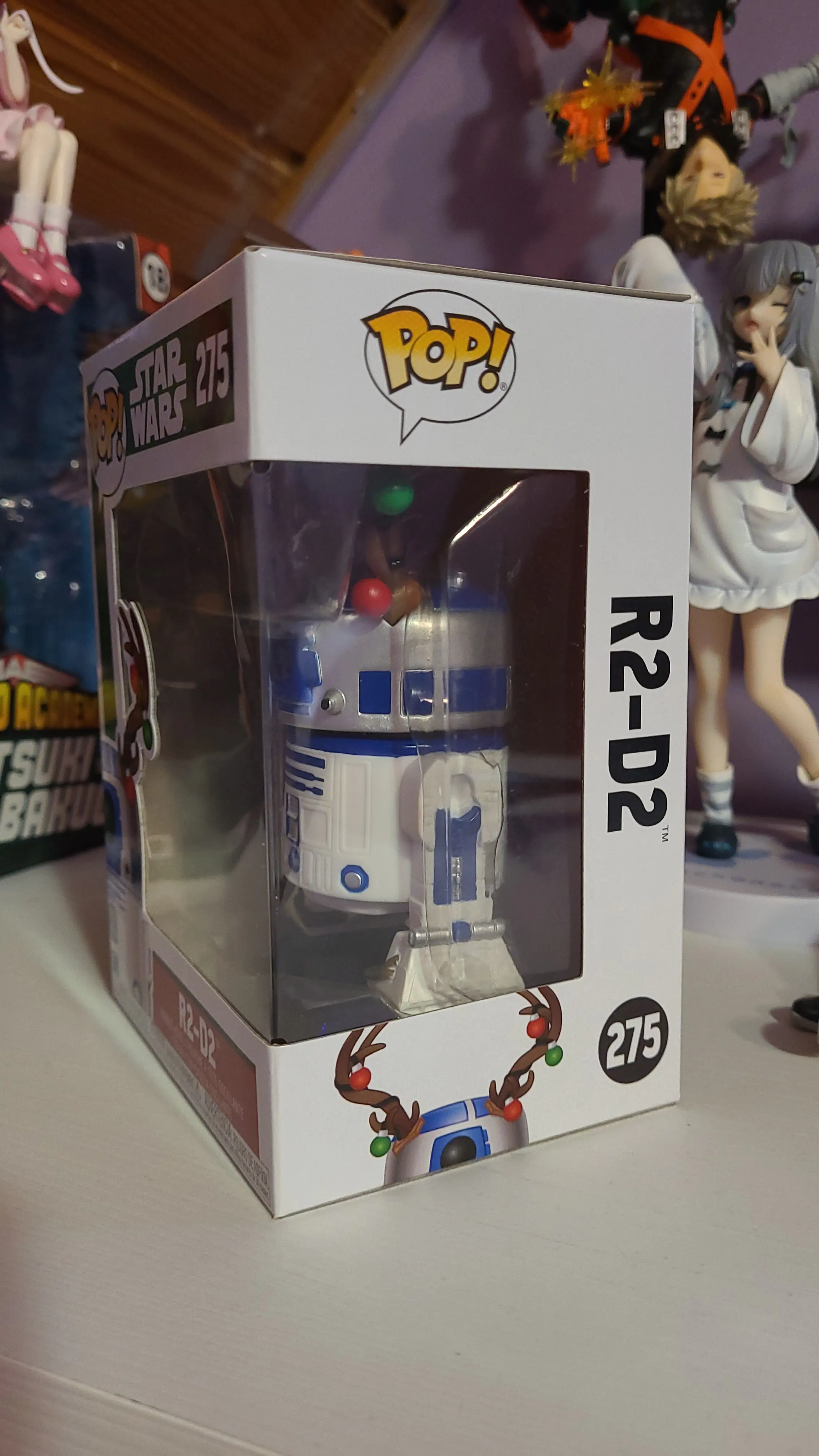 POP Figur Star Wars Holiday R2-D2 with Antlers Produktfoto