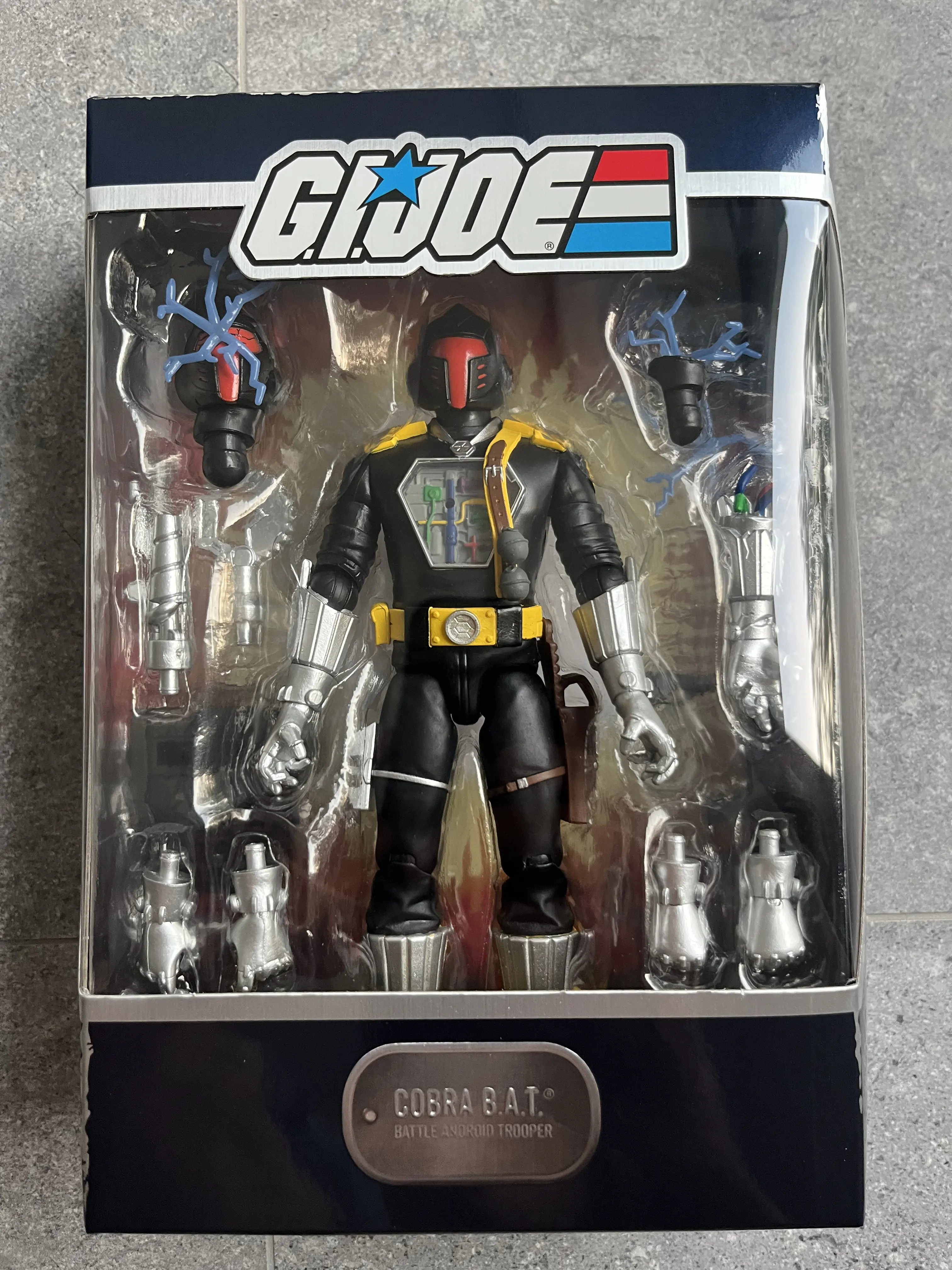 G.I. Joe Ultimates Actionfigur B.A.T. [Cartoon Accurate] 18 cm Produktfoto