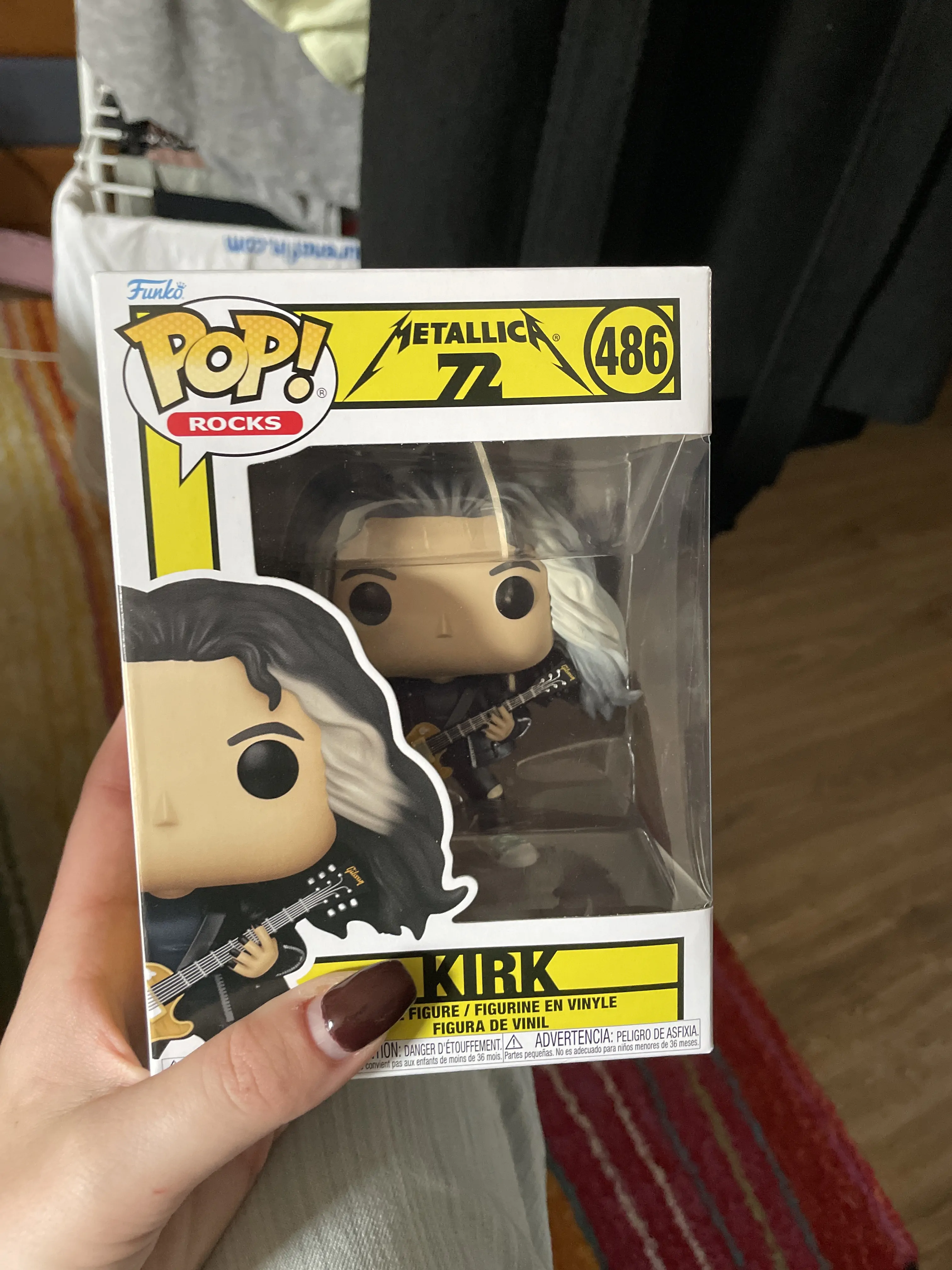 Funko POP Figur Metallica 72 Kirk Produktfoto