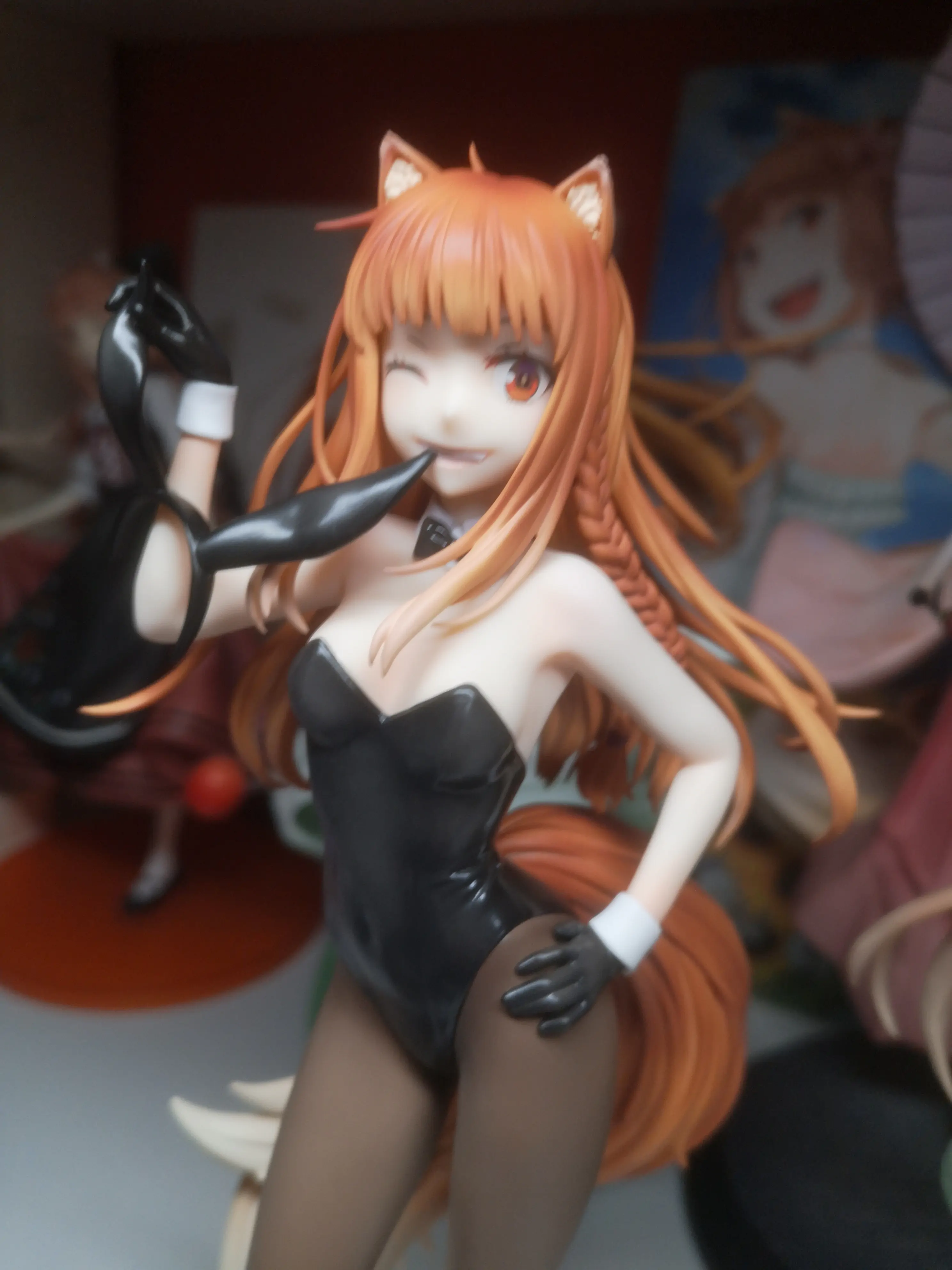 Spice and Wolf: Merchant Meets the Wise Wolf PVC Statue 1/7 Holo Light Novel Bunny Ver. Illustration von Jyuu Ayakura 23 cm Produktfoto