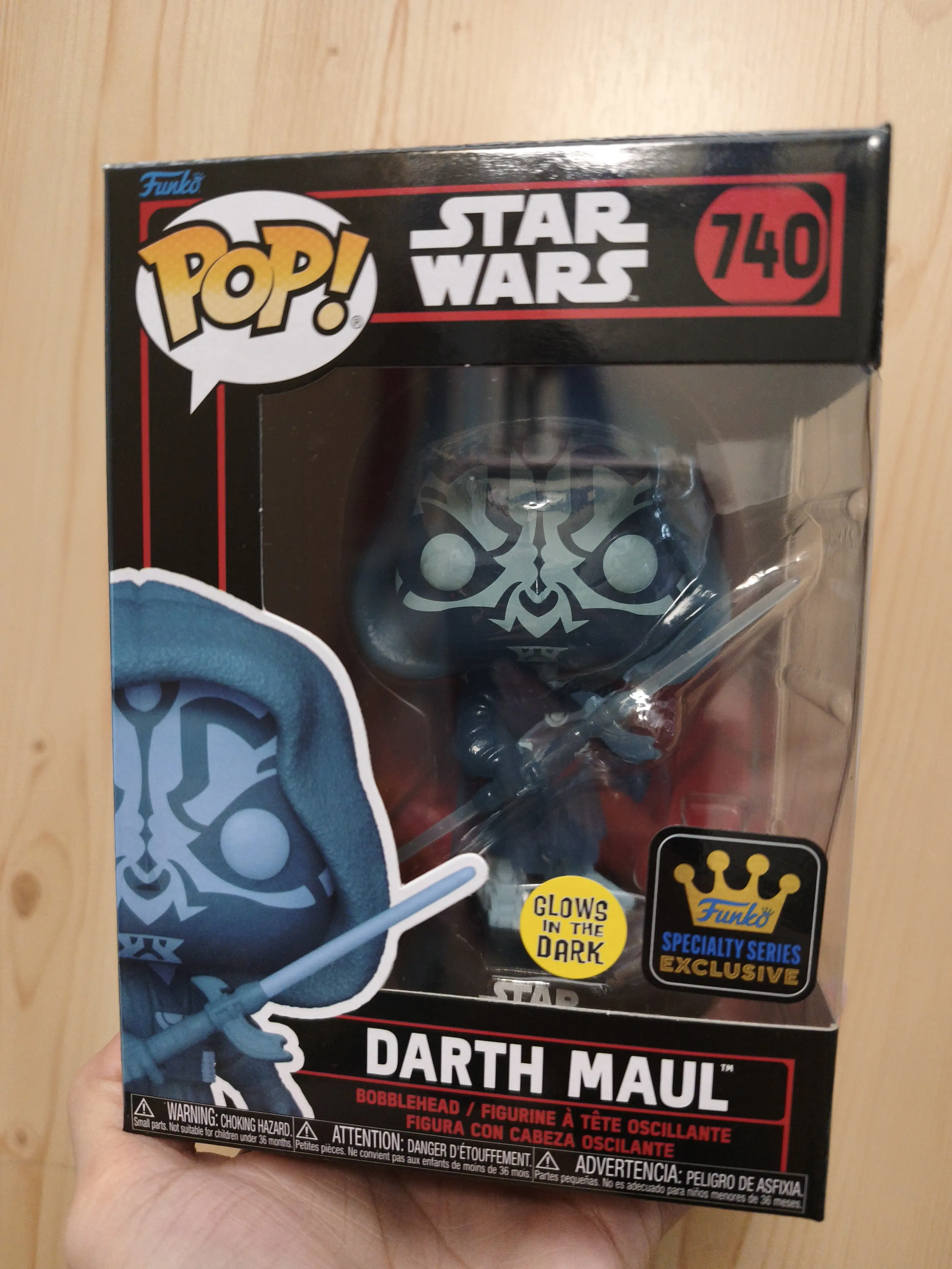 Funko POP Figur Star Wars Darth Maul Exclusive Produktfoto