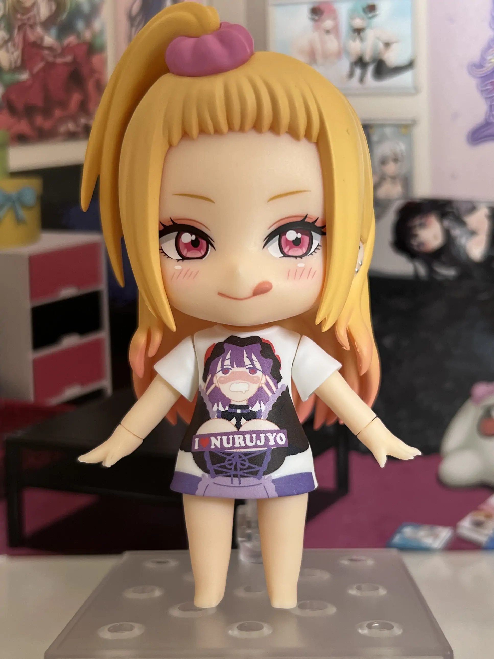 My Dress-Up Darling Nendoroid Actionfigur Marin Kitagawa: Slippery Girls Full Graphic T-Shirt Ver. 10 cm Produktfoto