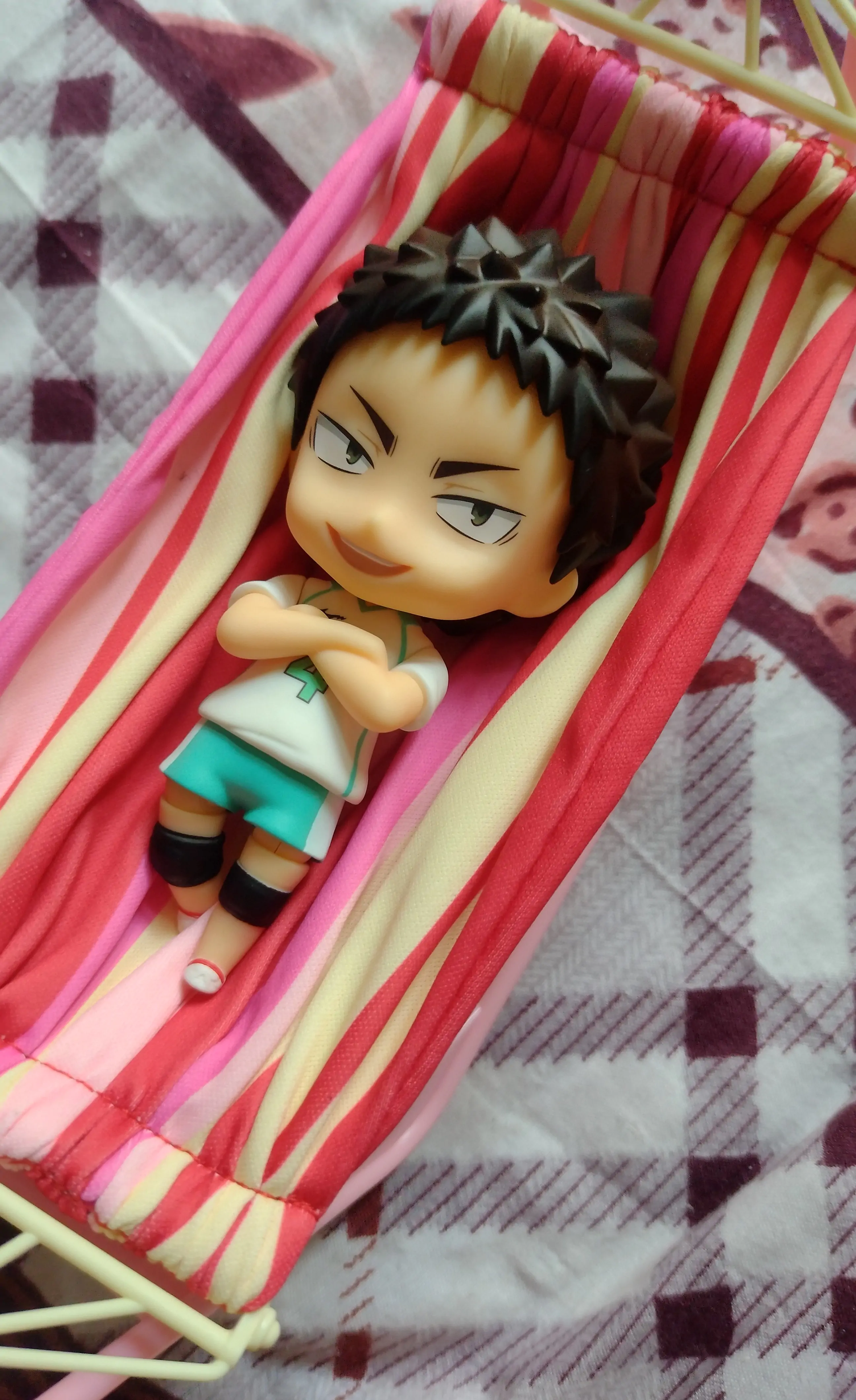 Nendoroid More Hängematte für Nendoroid Actionfiguren Pink Produktfoto