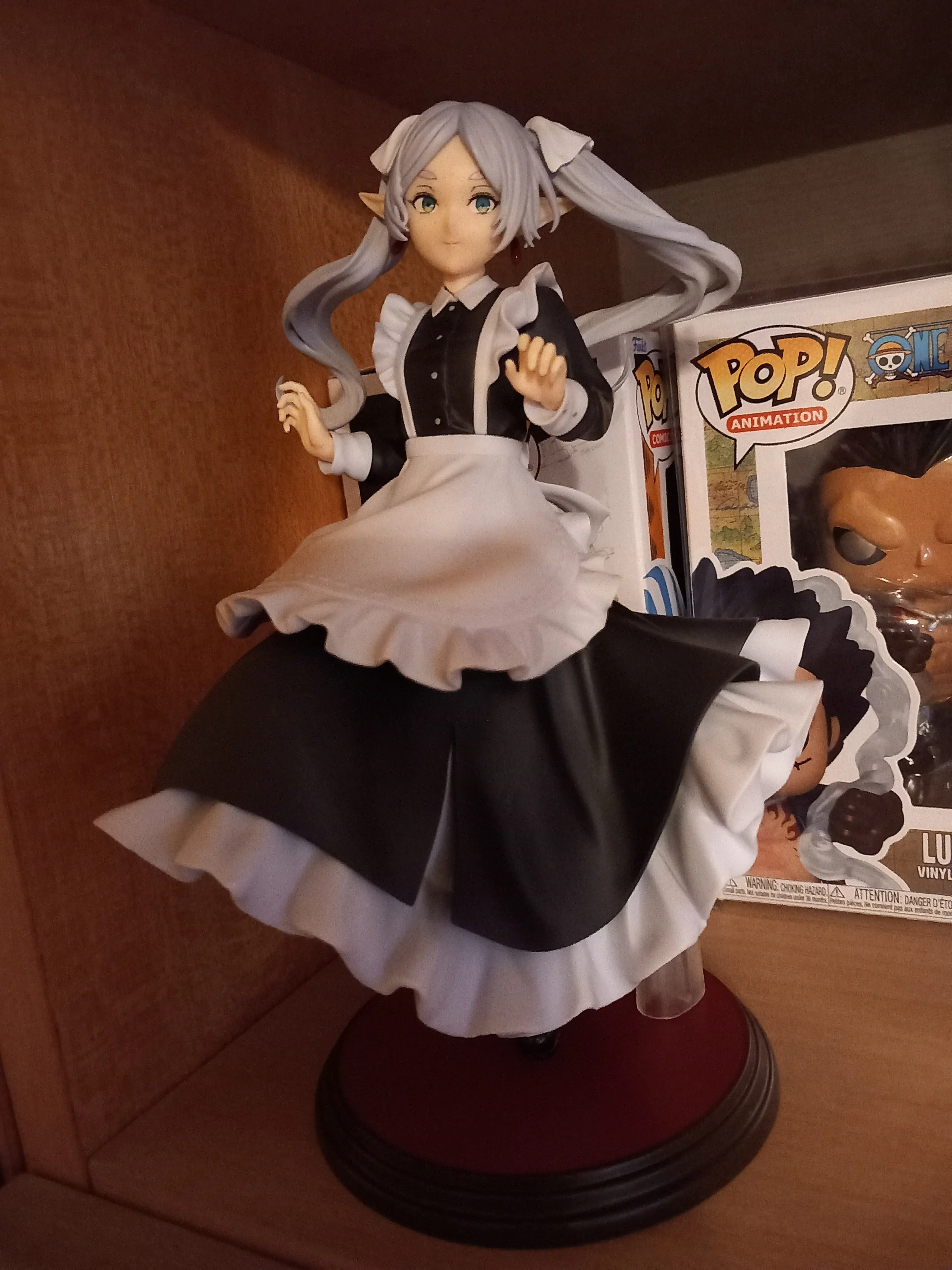 Frieren: Beyond Journey's End Luminasta PVC-Statue Frieren Maid Costume 20 cm Produktfoto