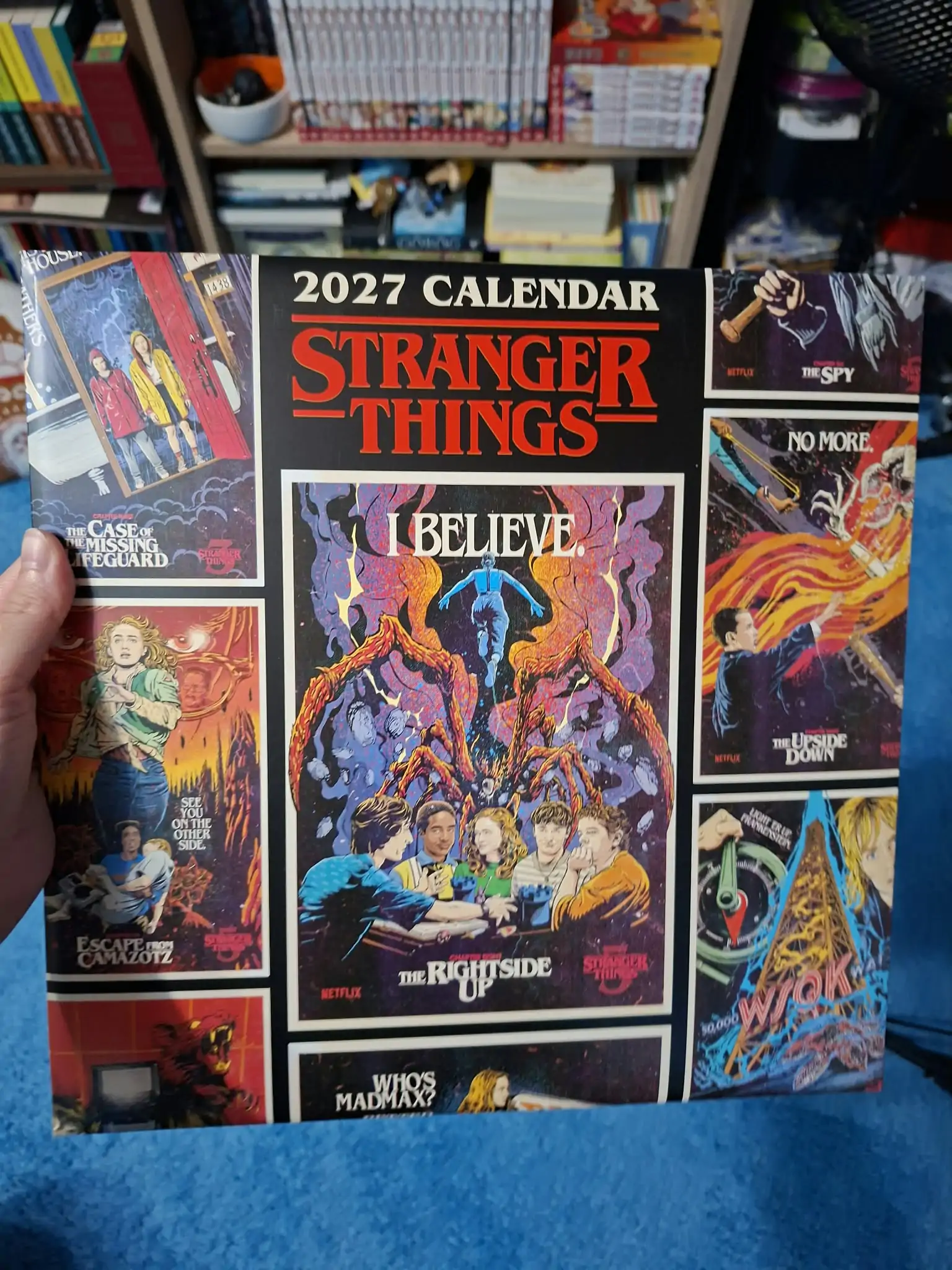 Stranger Things Wandkalender 2027 30 x 30 cm Produktfoto