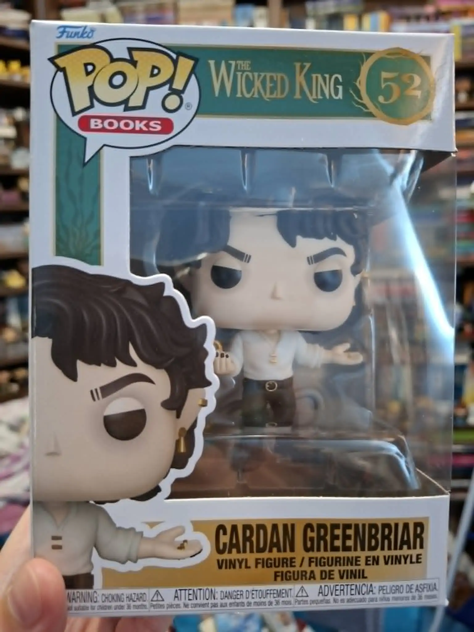 Funko POP Figur The Folk of the Air The Wicked King Cardan Greenbriar Produktfoto