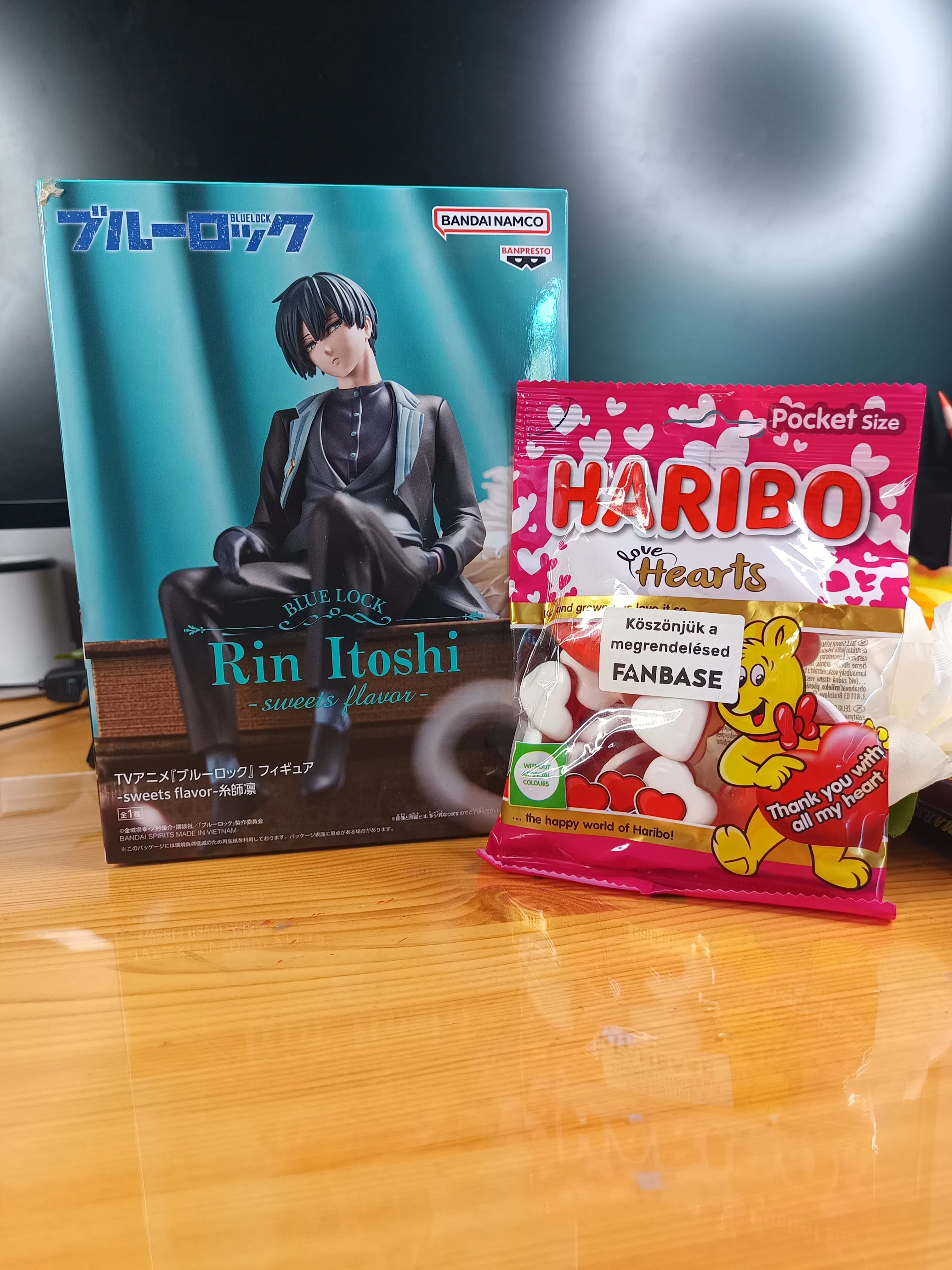 Blue Lock Yoichi Rin Itoshi Flavor Figur 13 cm Produktfoto