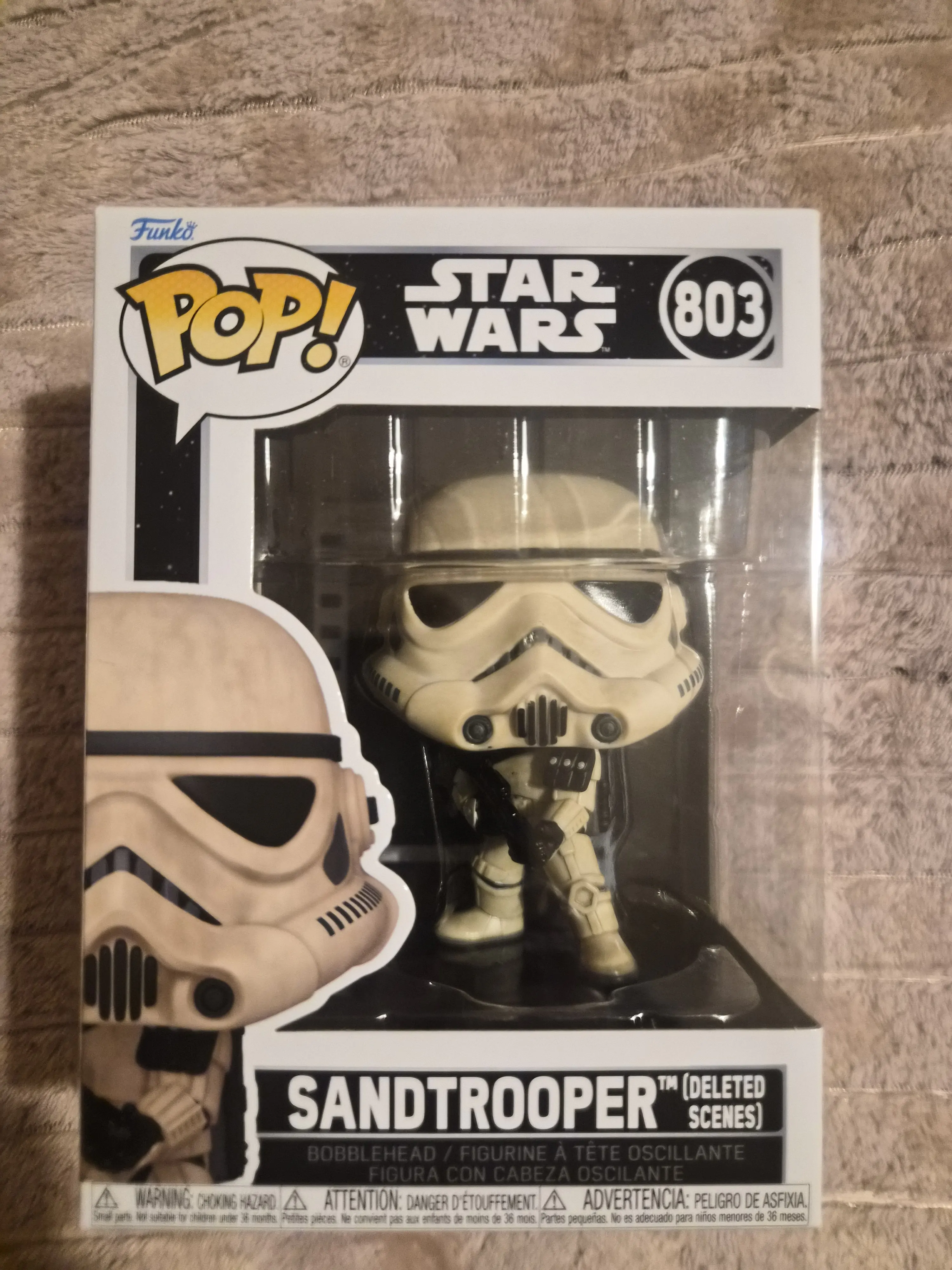 Star Wars Funko POP! Vinyl Wackelkopf Figur Sandtrooper (Deleted Scenes) 9 cm Produktfoto