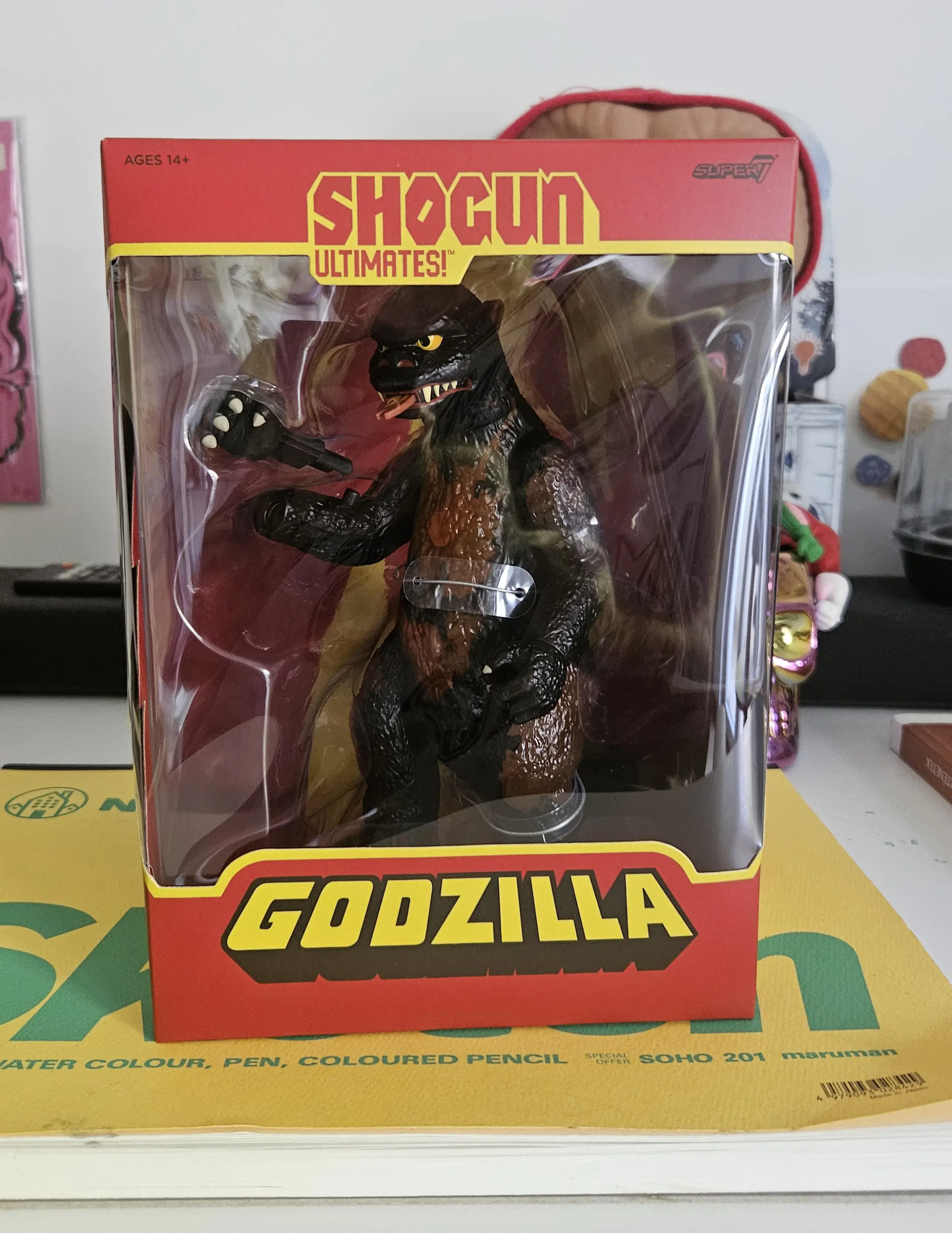 Godzilla 1995 Toho Ultimates Actionfigur Toho Shogun Godzilla 18 cm Produktfoto