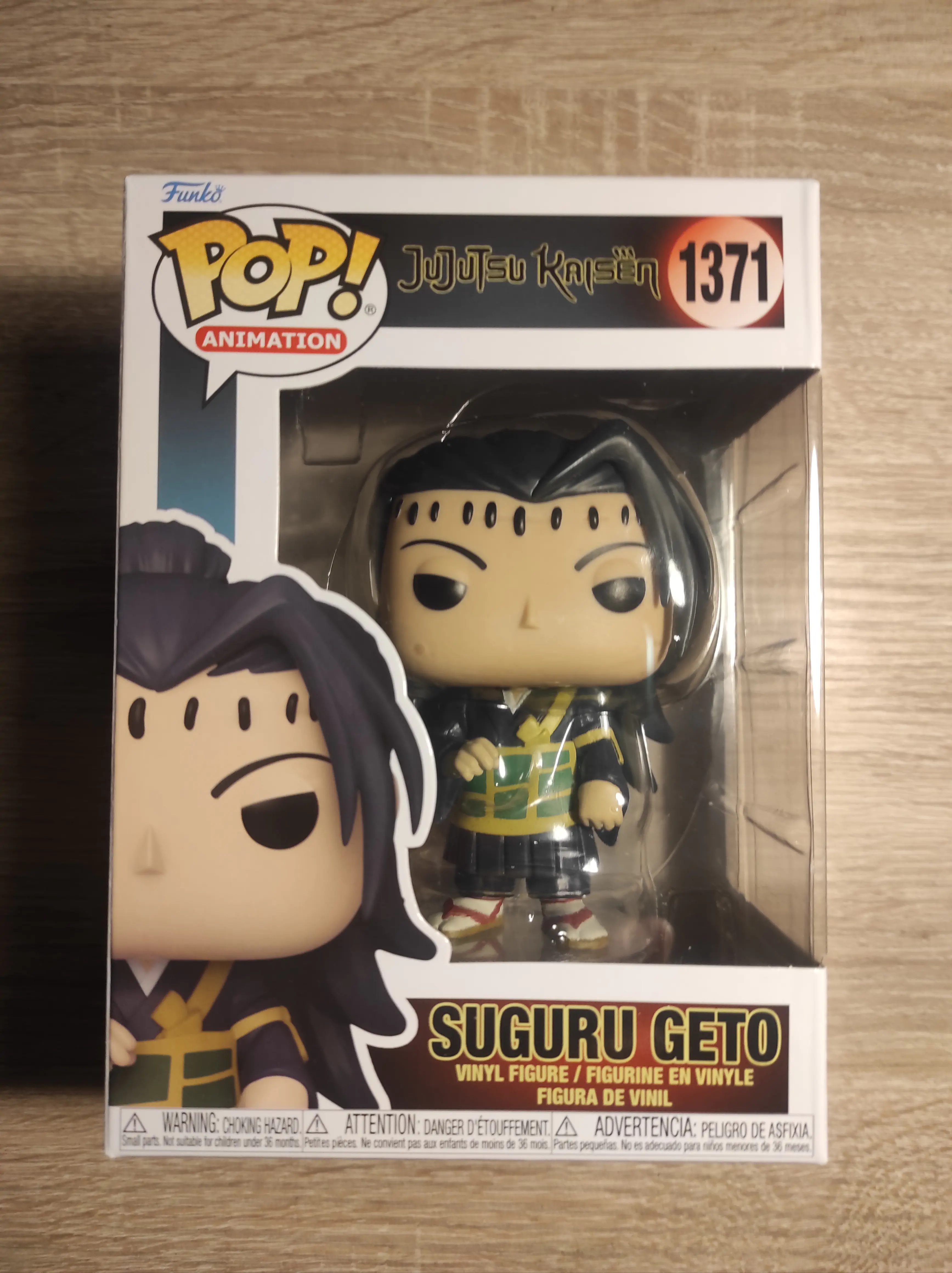 Jujutsu Kaisen POP! Animation Vinyl Figur Geto 9 cm Produktfoto