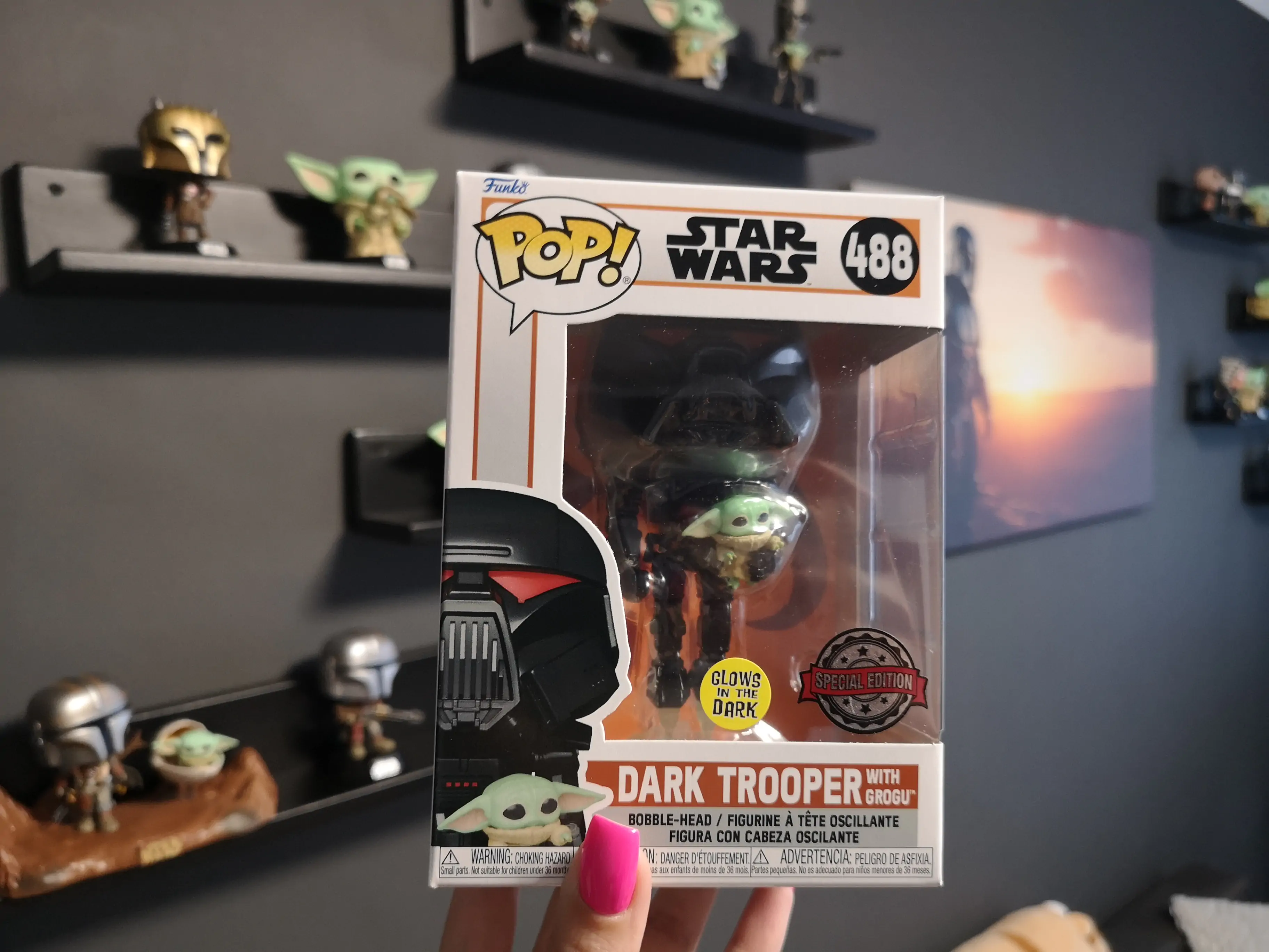 POP Figur Star Wars Dark Trooper Exclusive termékfotó