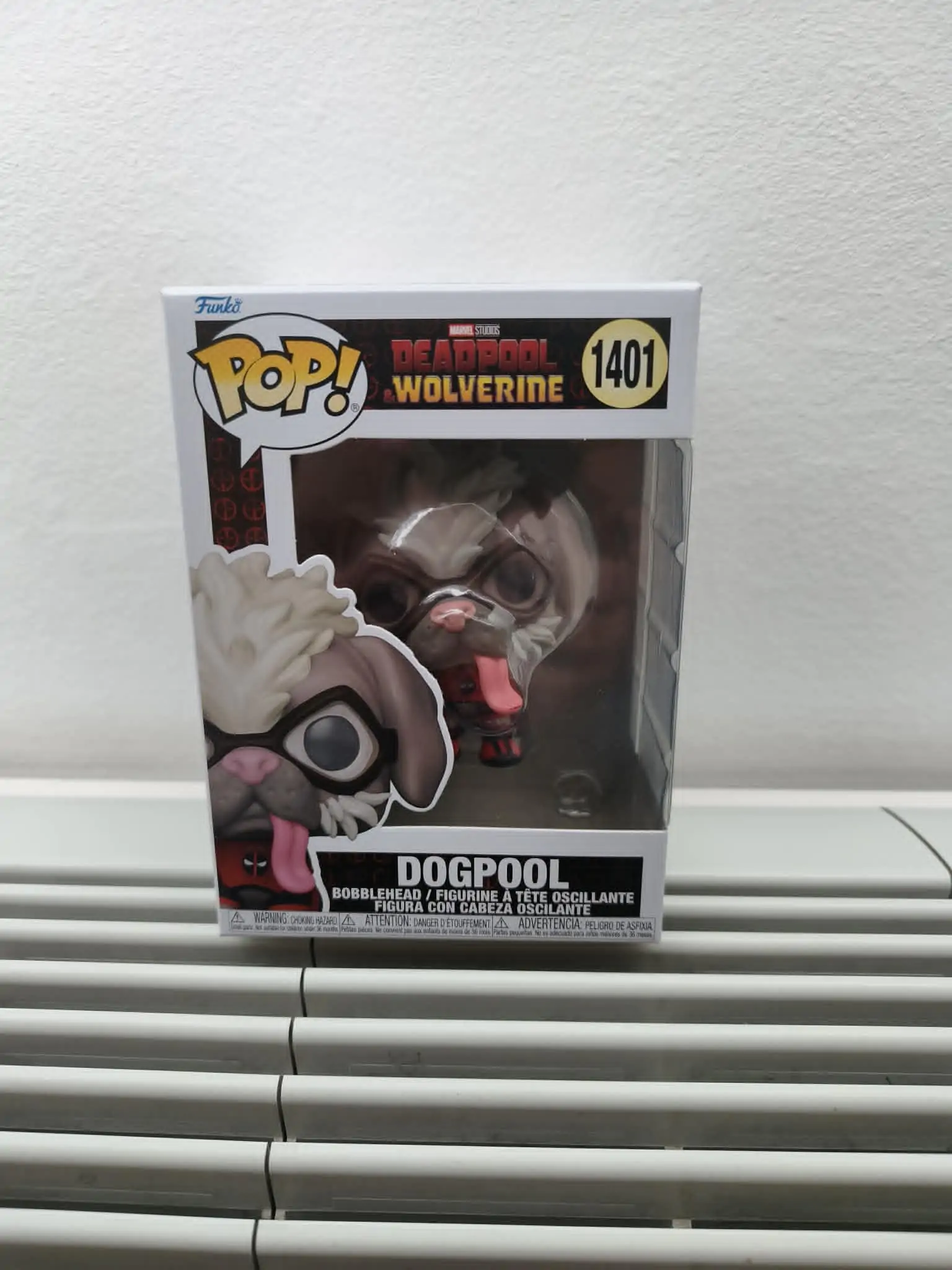 Funko POP Figur Marvel Deadpool & Wolverine Dogpool Produktfoto
