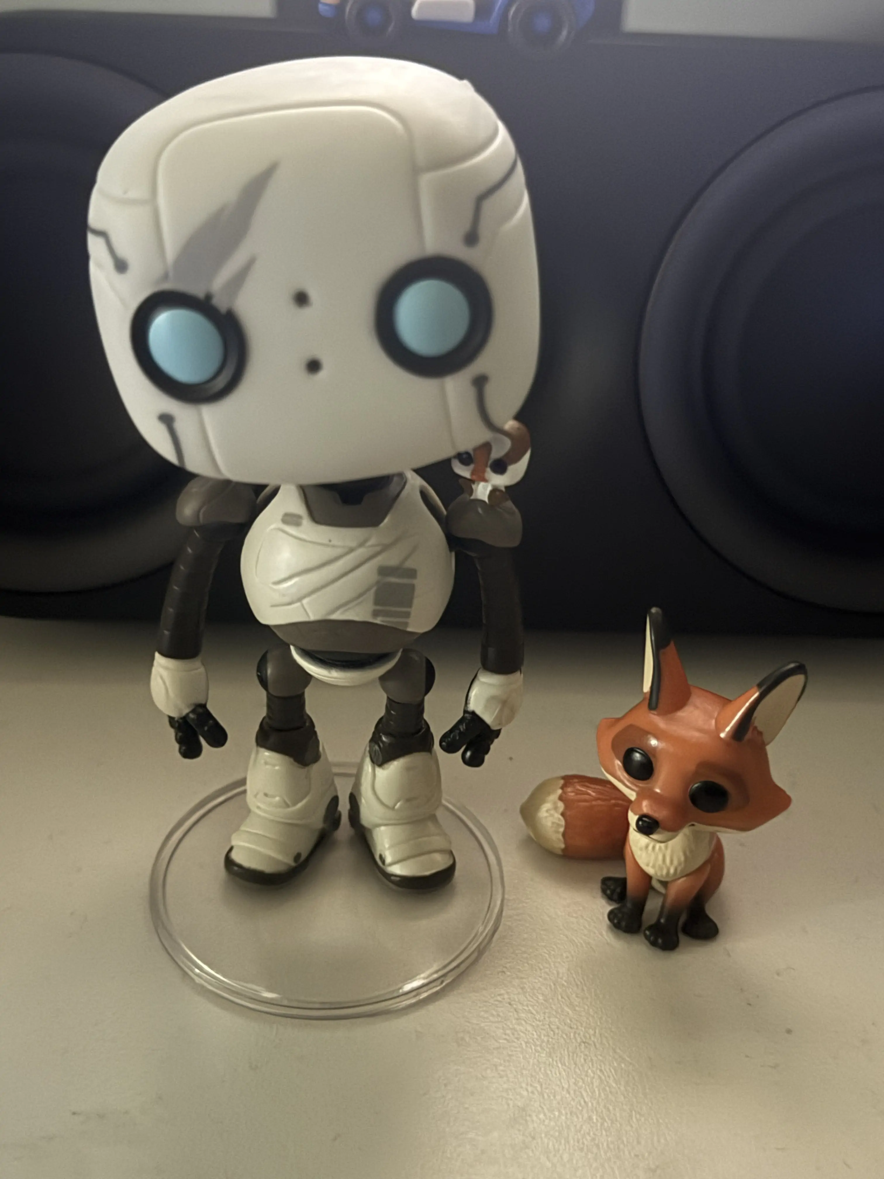 Wild Robot Funko POP&Buddy! Movies Vinyl Figurn Roz w/Brightbill & Fink 9 cm Produktfoto