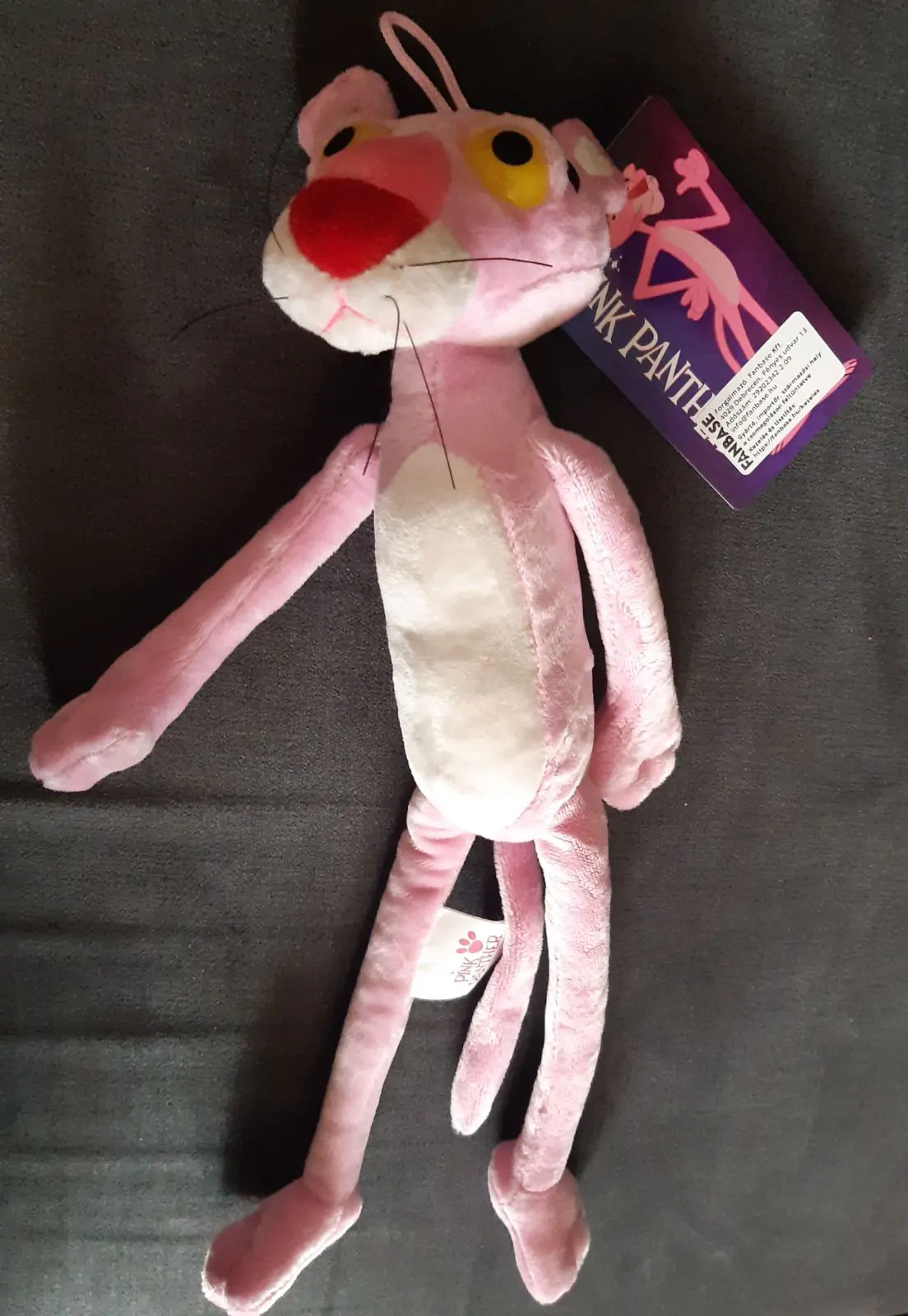 Pink Panther Softplüschtier 30 cm Produktfoto