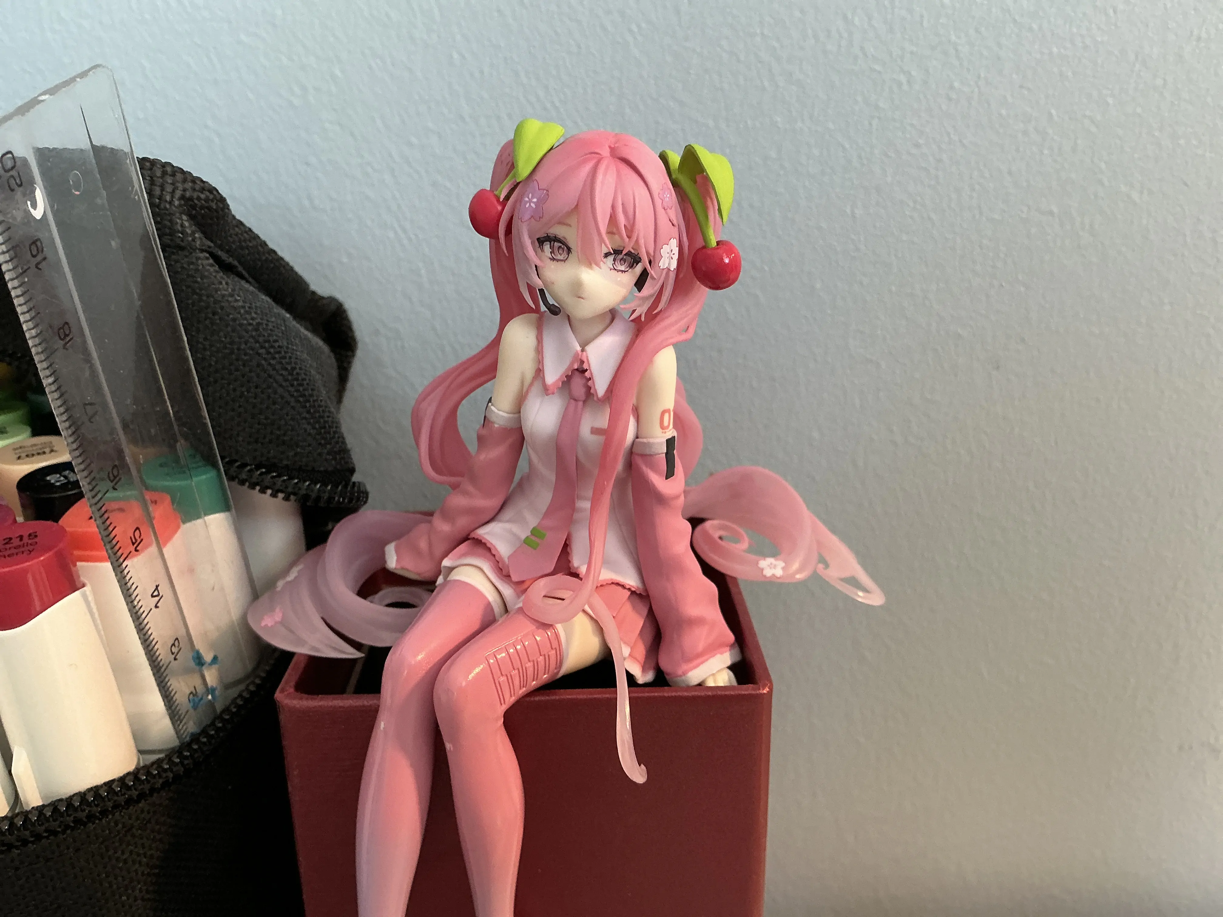 Hatsune Miku Noodle Stopper PVC Statue Sakura Miku 2026 14 cm Produktfoto