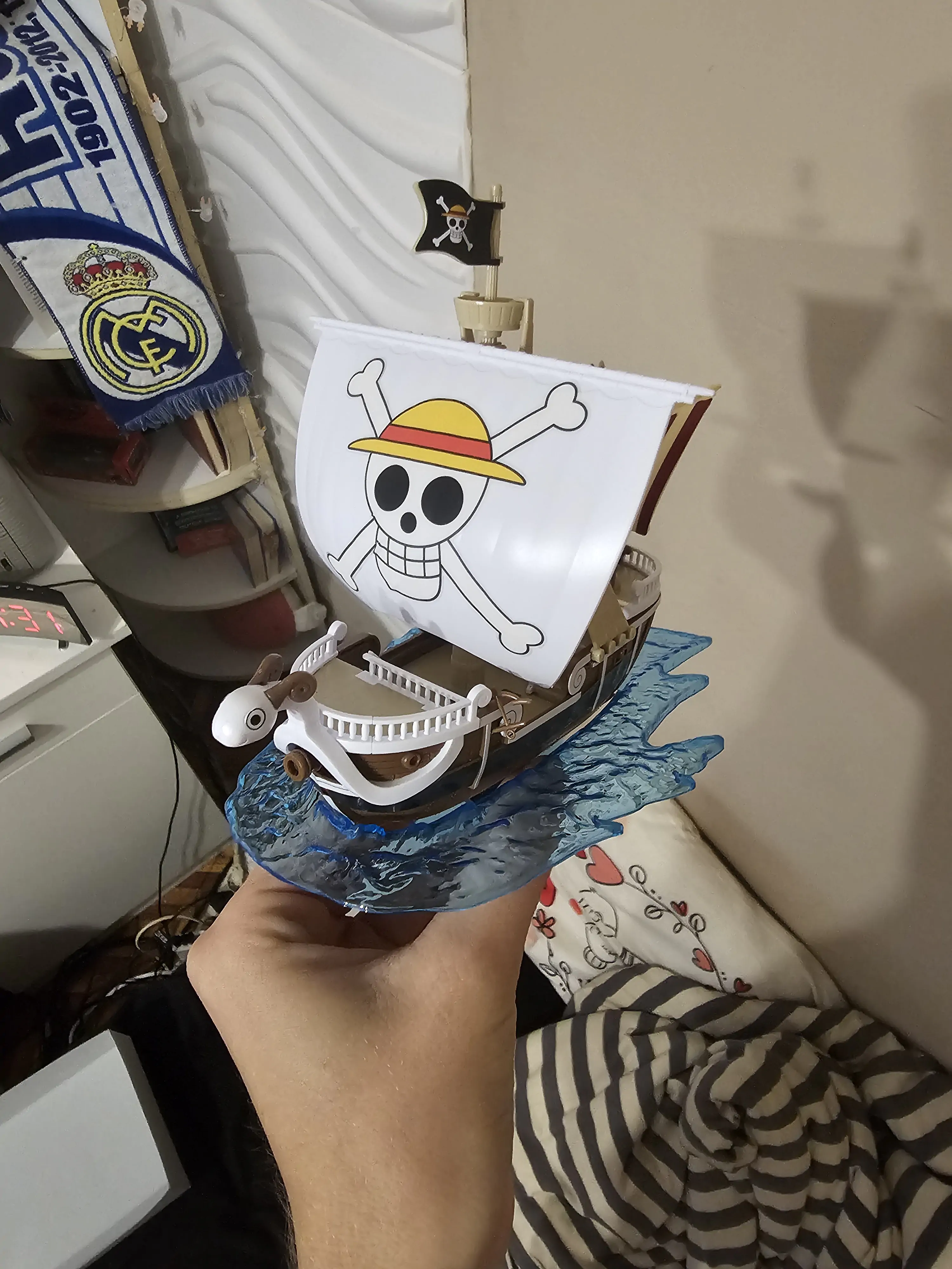 One Piece Grand Ship Collection Going Merry Modellbausatz 15cm Produktfoto