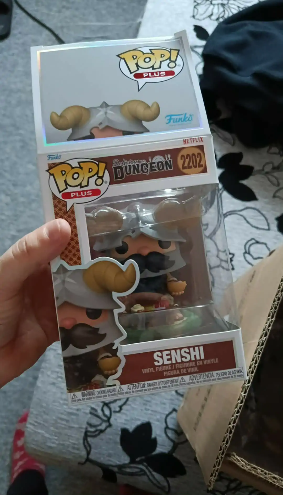 Funko POP Figur Plus Delicious in Dungeon Senshi Produktfoto