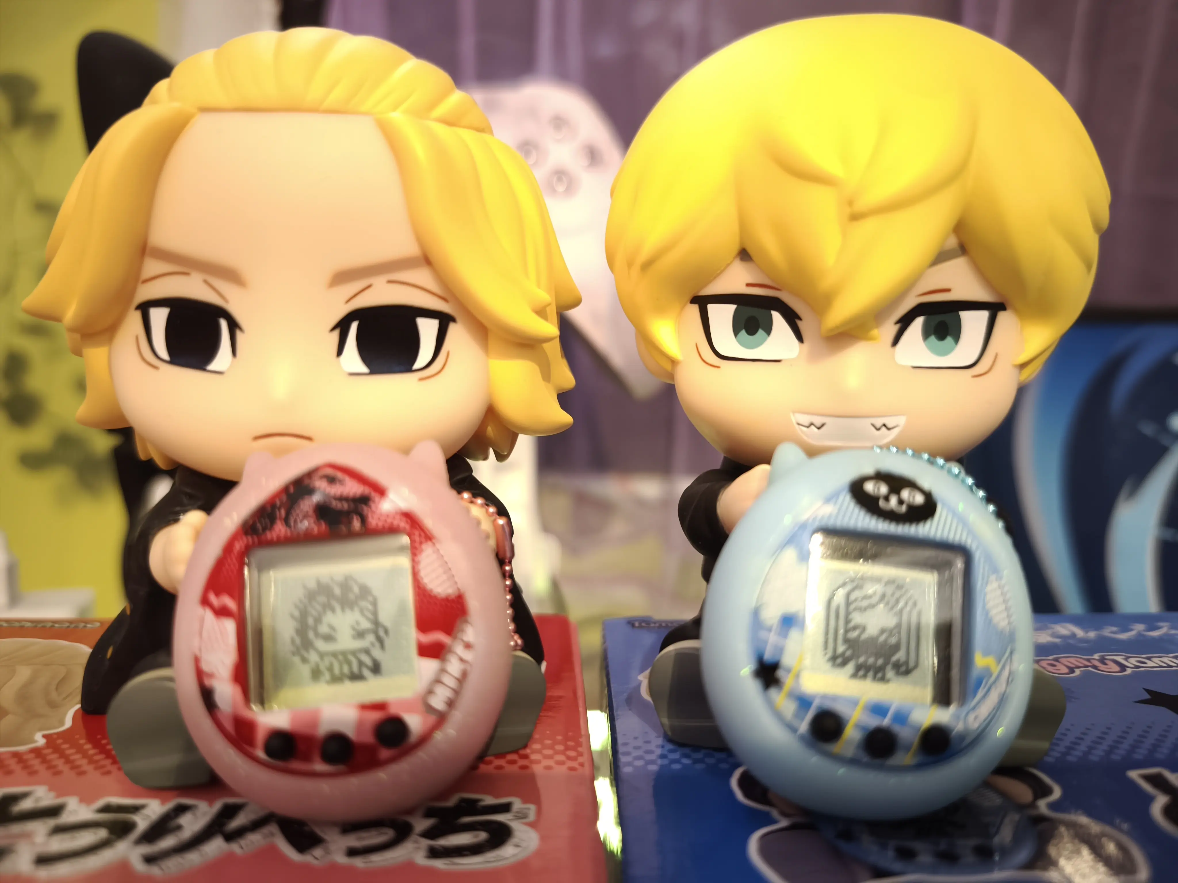 Tokyo Revengers Hugmy Tamagotchi + Chifuyu Support Figur Produktfoto