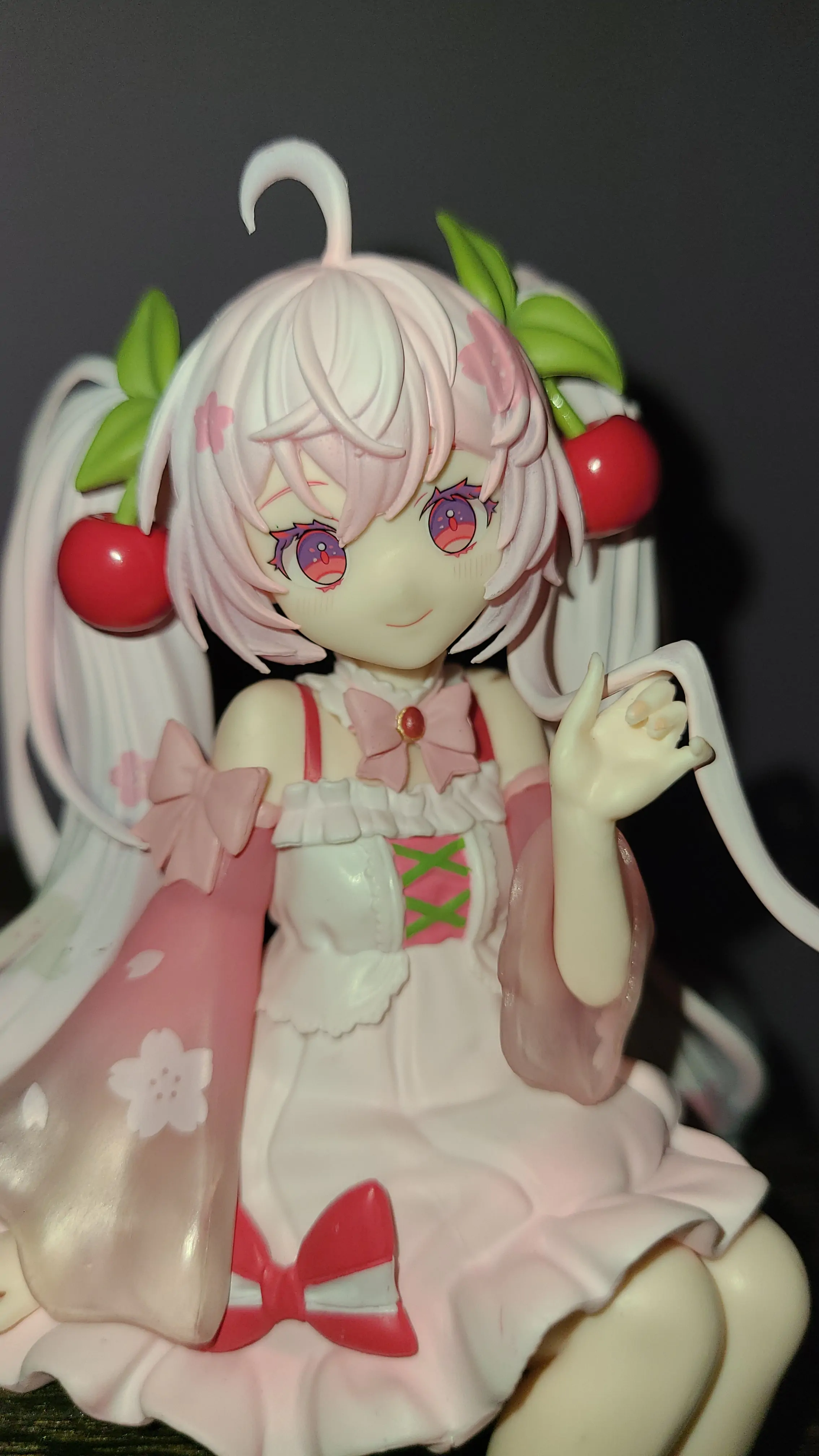 Hatsune Miku Noodle Stopper PVC Statue Sakura Miku 2025 14 cm Produktfoto