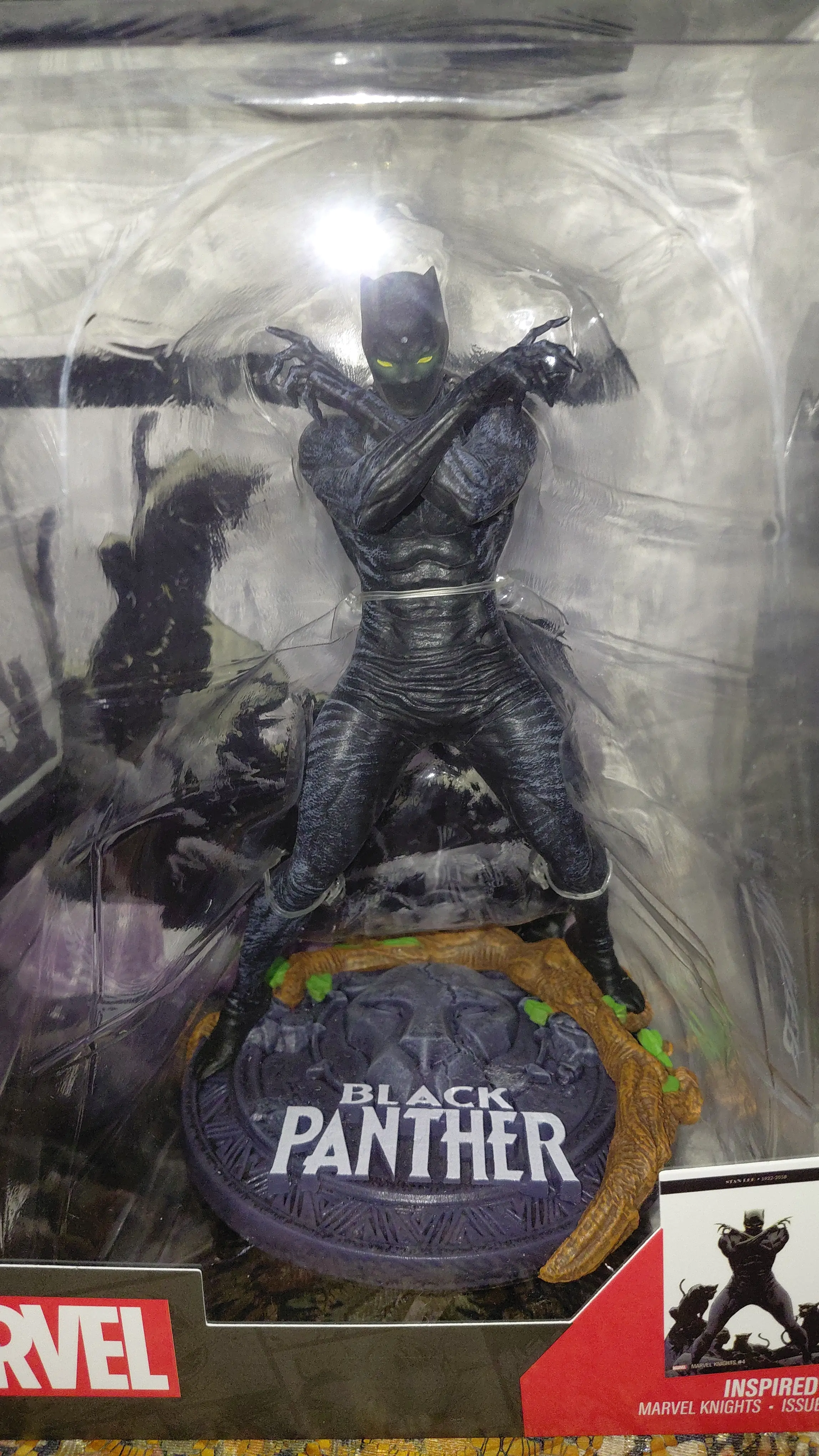 Marvel Collection PVC-Statue 1/10 Black Panther (Marvel Knights #4) 17 cm Produktfoto