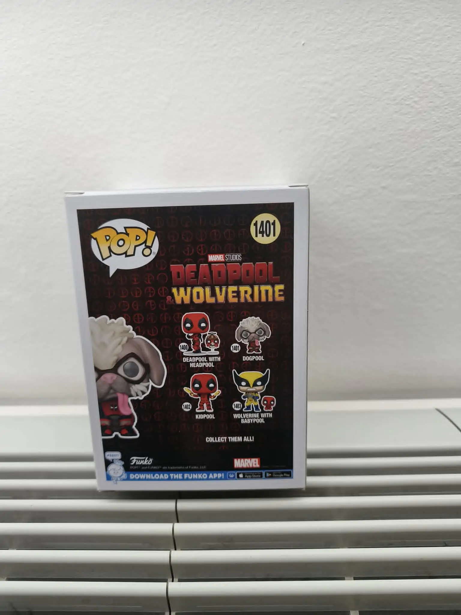 Funko POP Figur Marvel Deadpool & Wolverine Dogpool Produktfoto