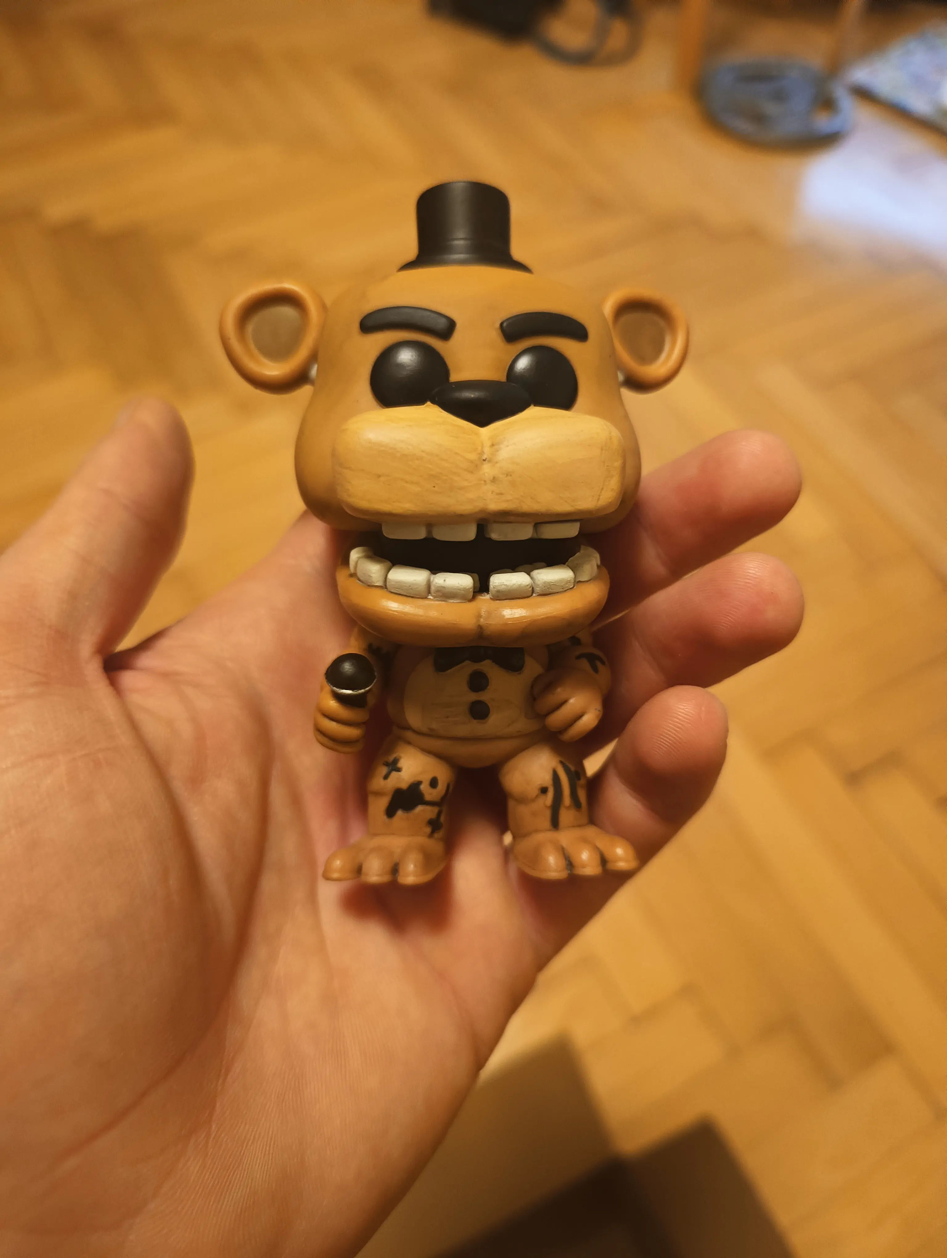 Five Nights at Freddy's Funko POP! Vinyl Figur Withered Freddy 9 cm [BESCHÄDIGTE VERPACKUNG] Produktfoto