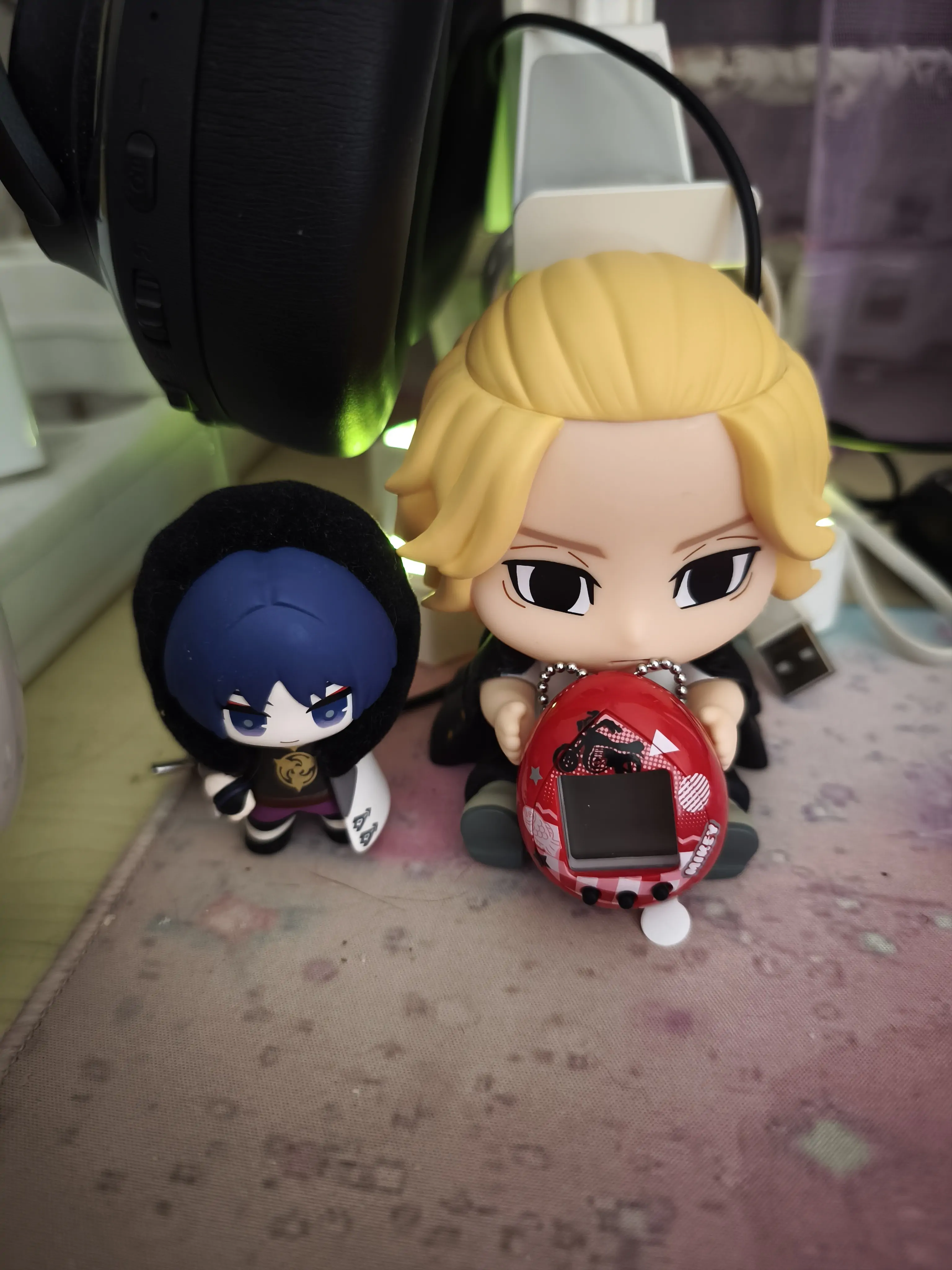 Tokyo Revengers Hugmy Tamagotchi + Manjiro Support Figur Produktfoto