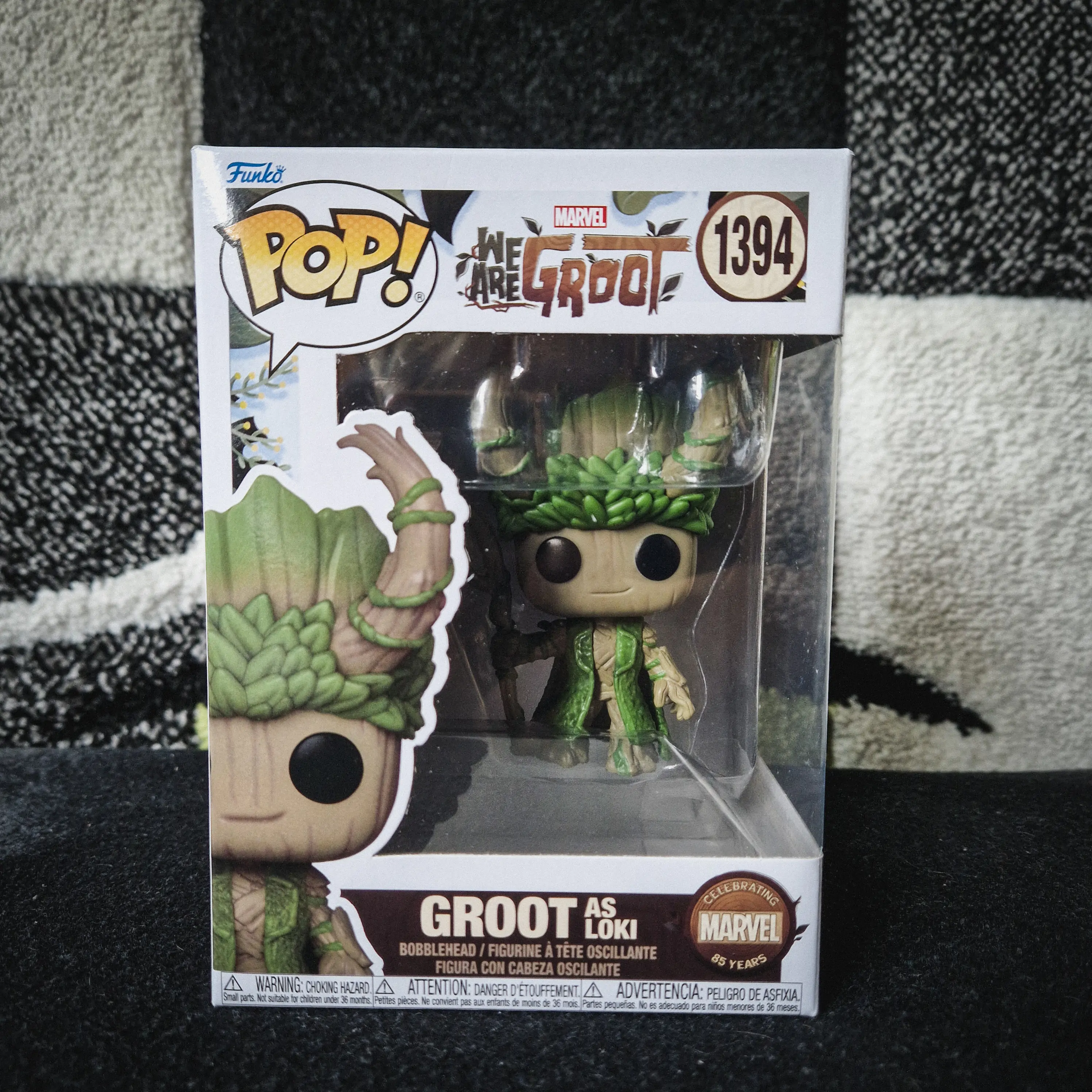 Funko POP Figur Marvel We Are Groot - Groot as Loki termékfotó