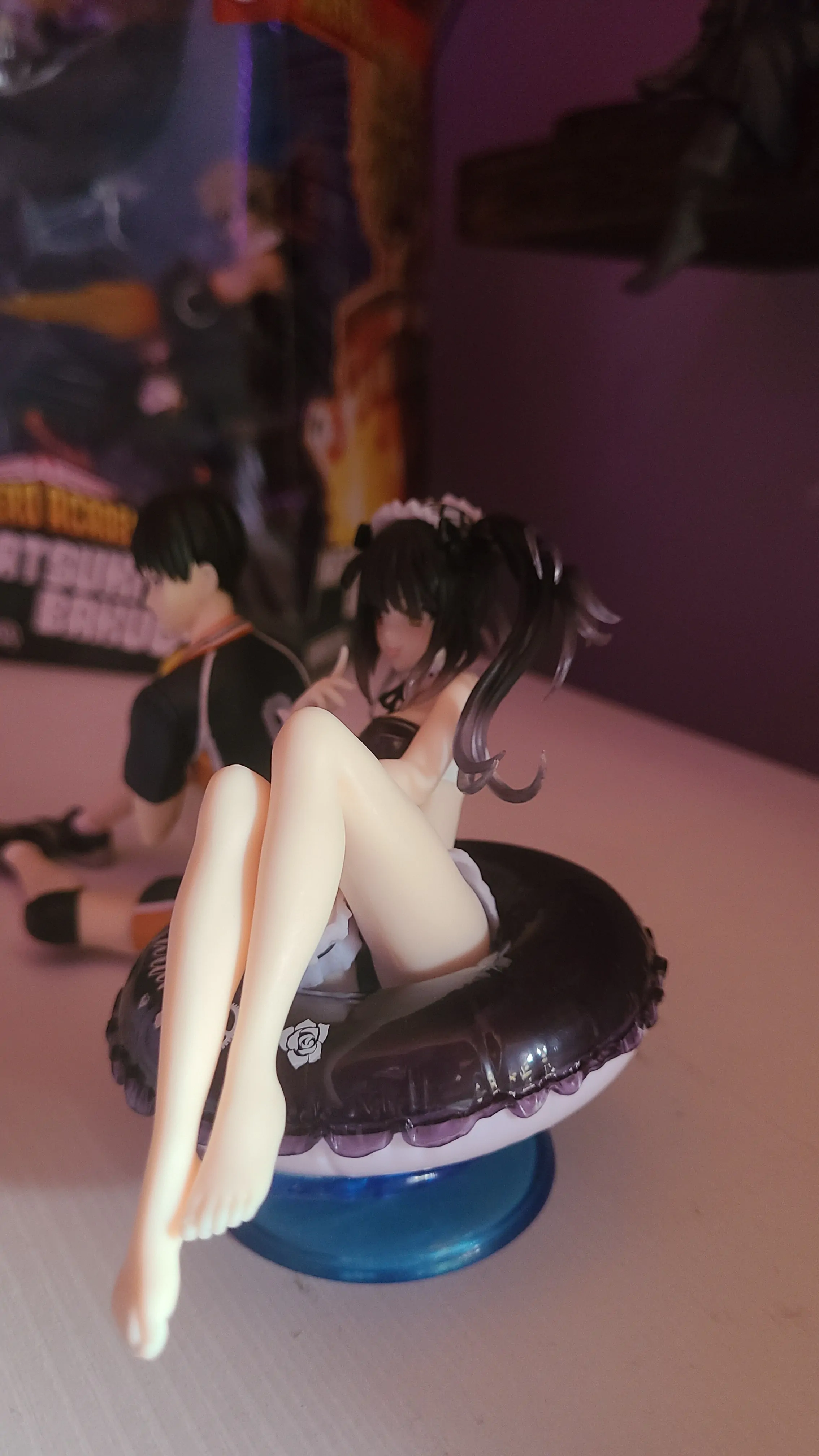 Date A Live IV PVC Statue Aqua Float Girls Figure Kurumi Tokisaki Renewal Edition 10 cm Produktfoto