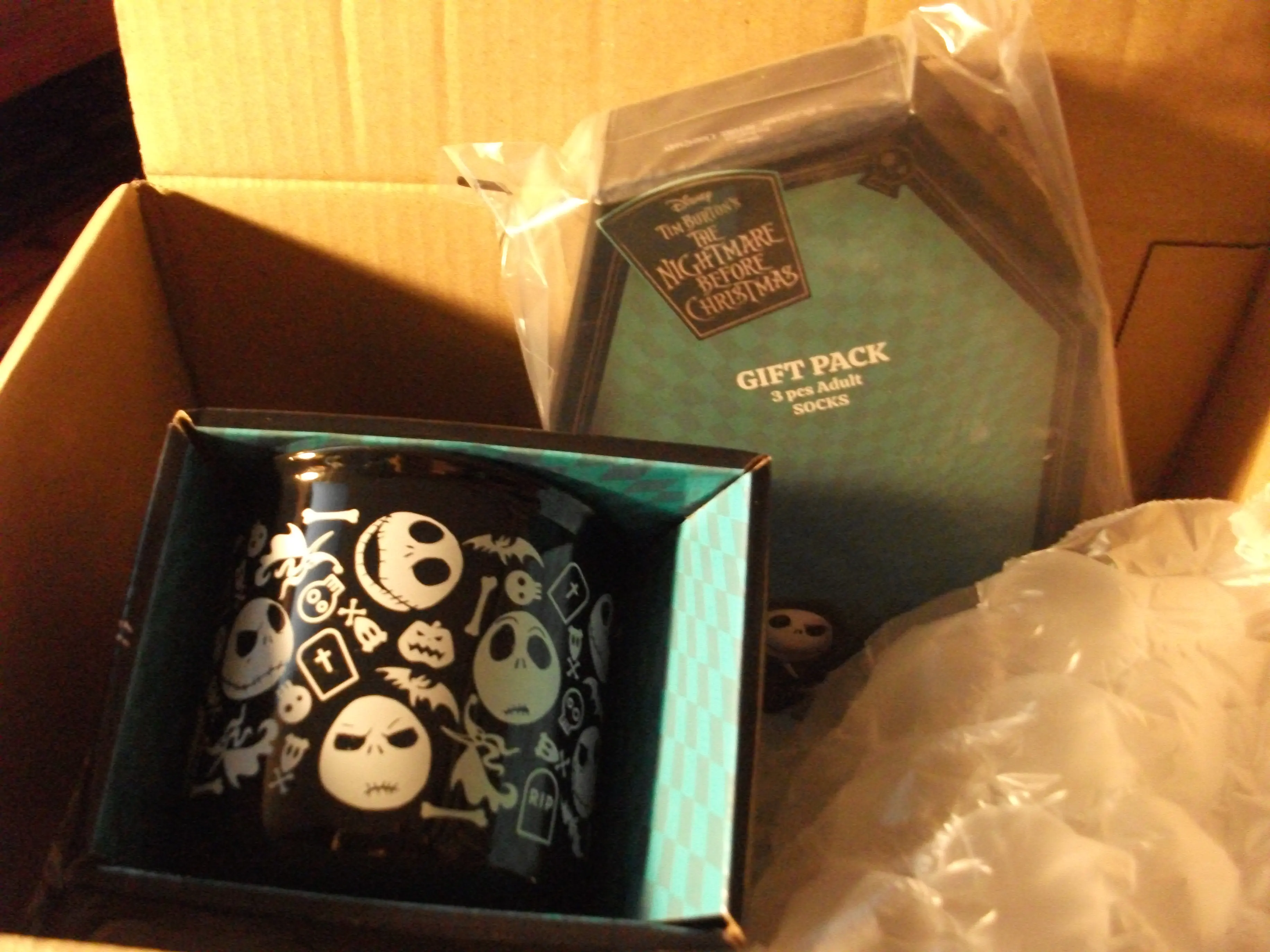 Nightmare before Christmas Socken 3er-Pack 38-45 Produktfoto