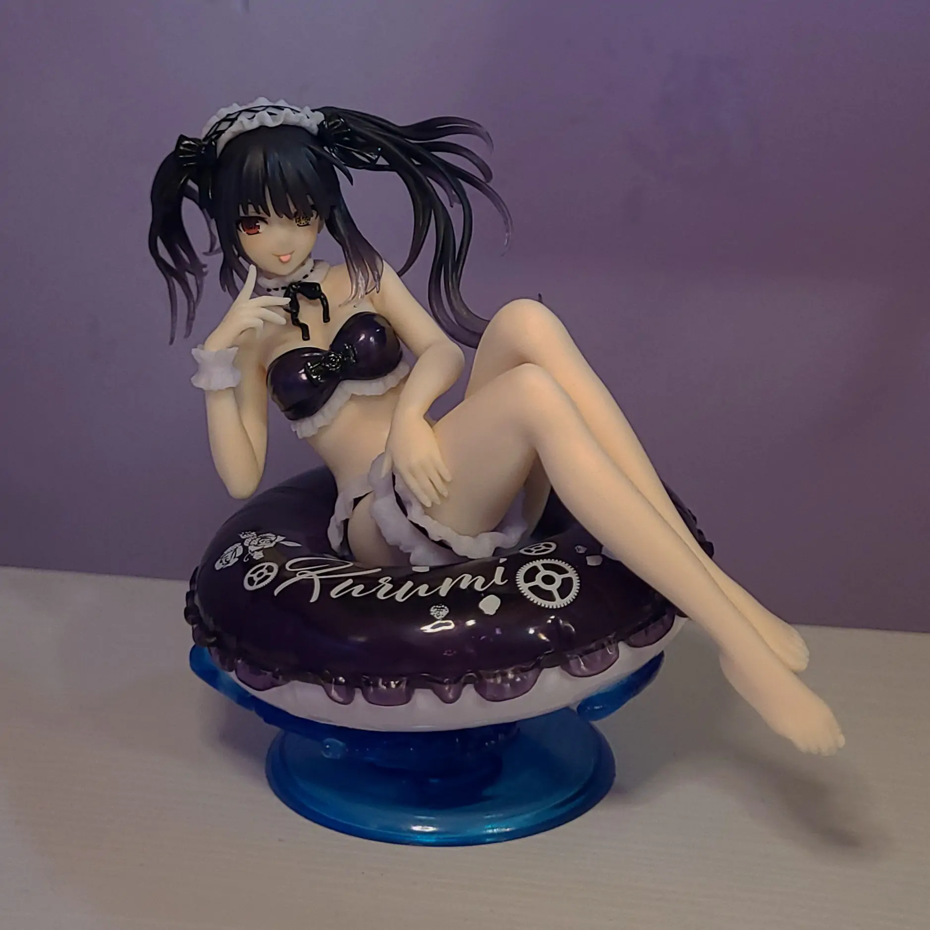 Date A Live IV PVC Statue Aqua Float Girls Figure Kurumi Tokisaki Renewal Edition 10 cm Produktfoto
