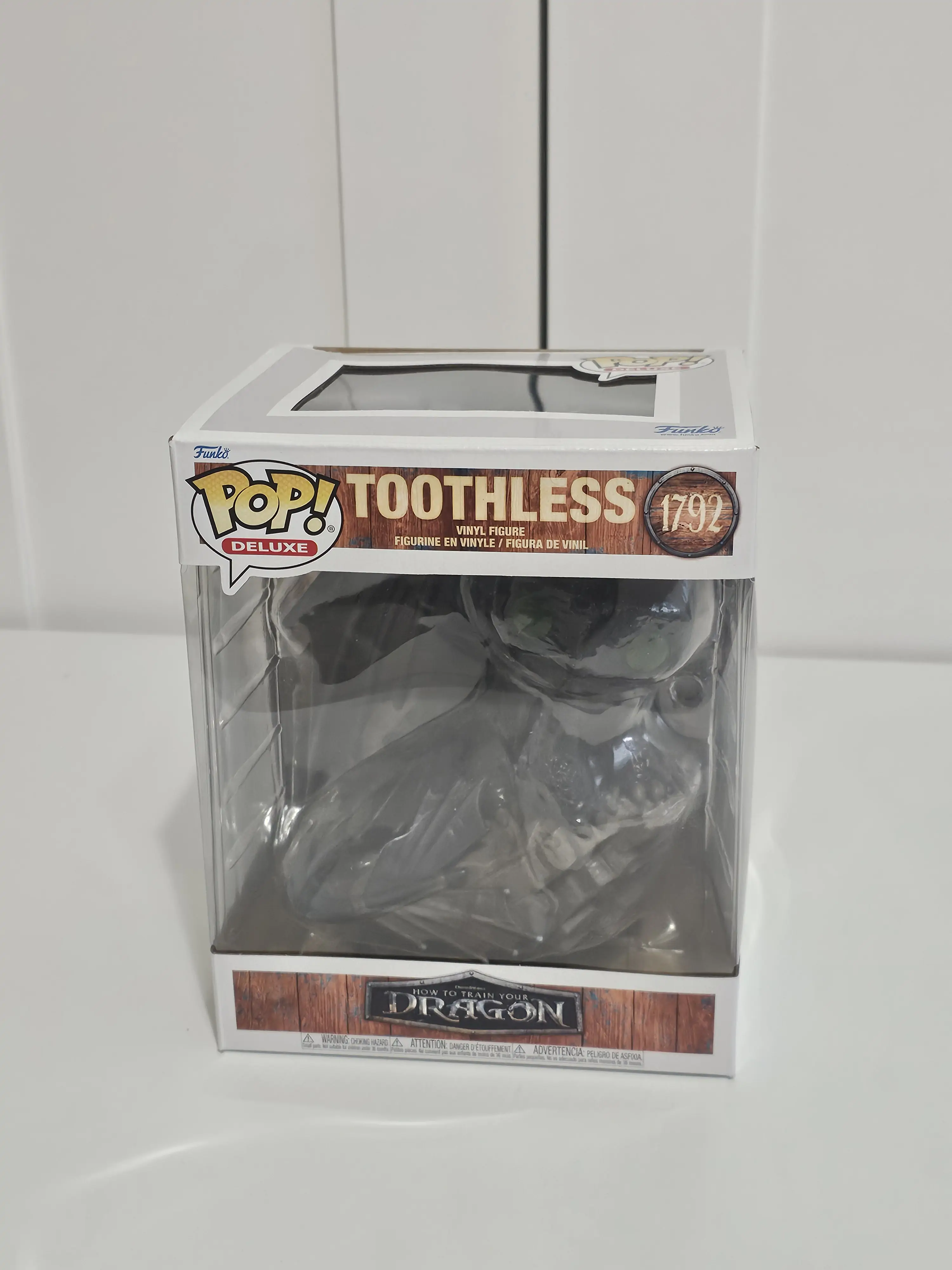 "How to Train Your Dragon LAM Funko POP! Deluxe Vinyl Figur Toothless 16 cm" Produktfoto